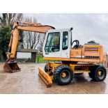 LIEBHERR 900 4WD WHEELED EXCAVATOR C/W QUICK HITCH & BUCKET 