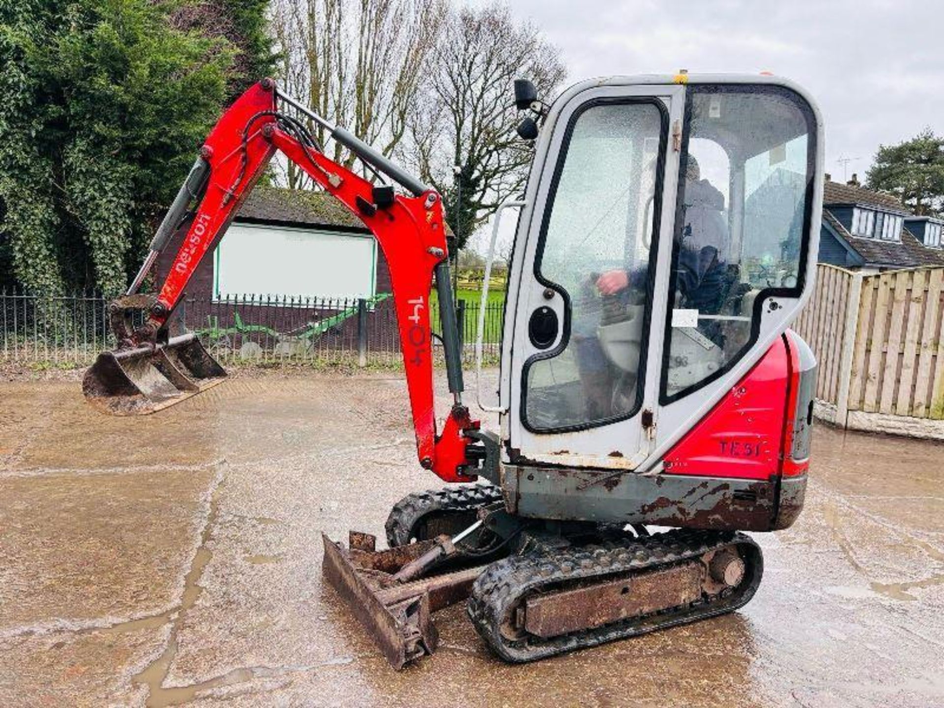 NEUSON TE51 TRACKED EXCAVATOR C/W EXPANDING TRACKS - Image 14 of 16