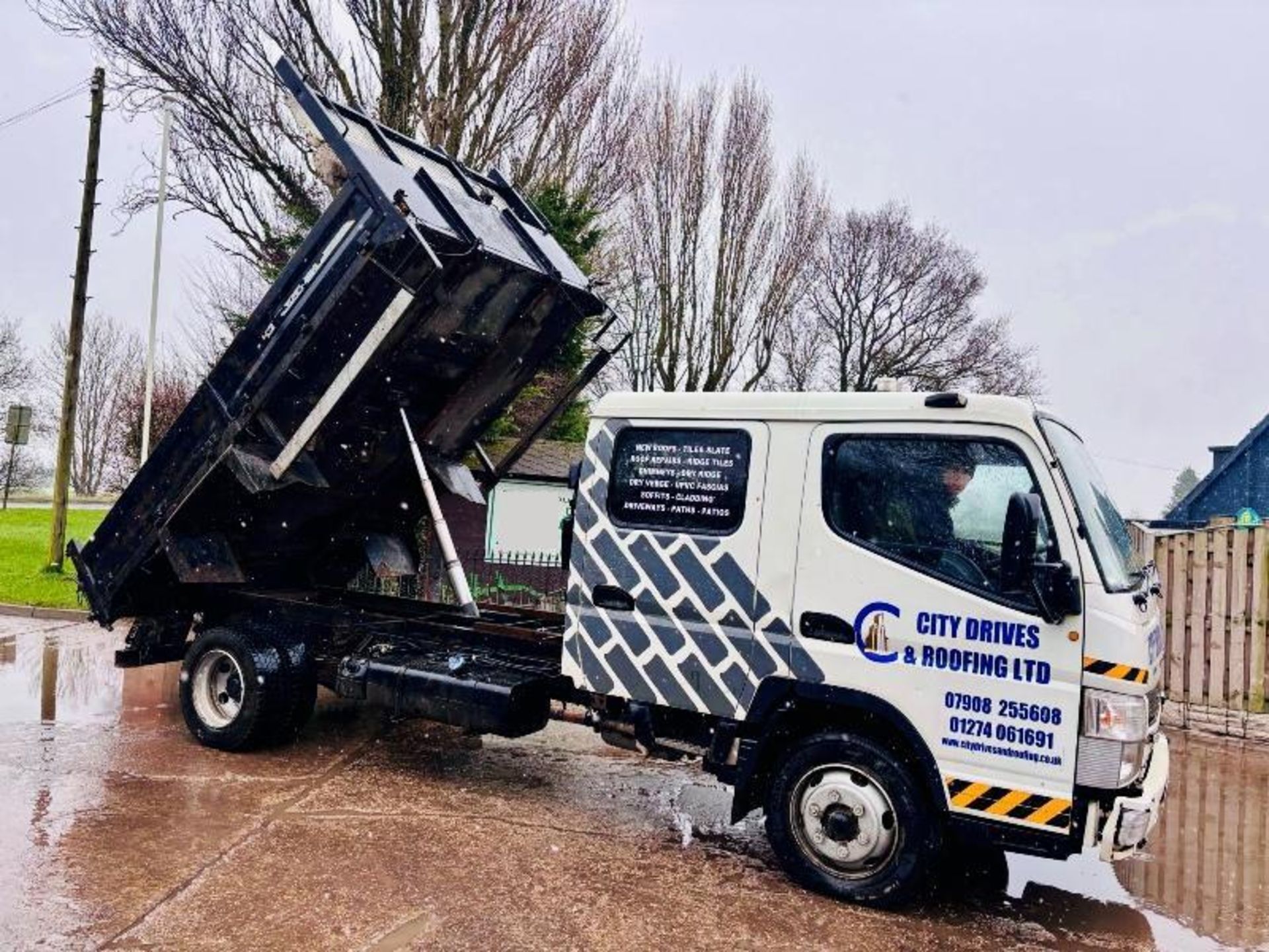 MITSUBISHI CANTER FUSO 4X2 TIPPER *YEAR 2015* C/W DOUBLE CAB - Image 10 of 13