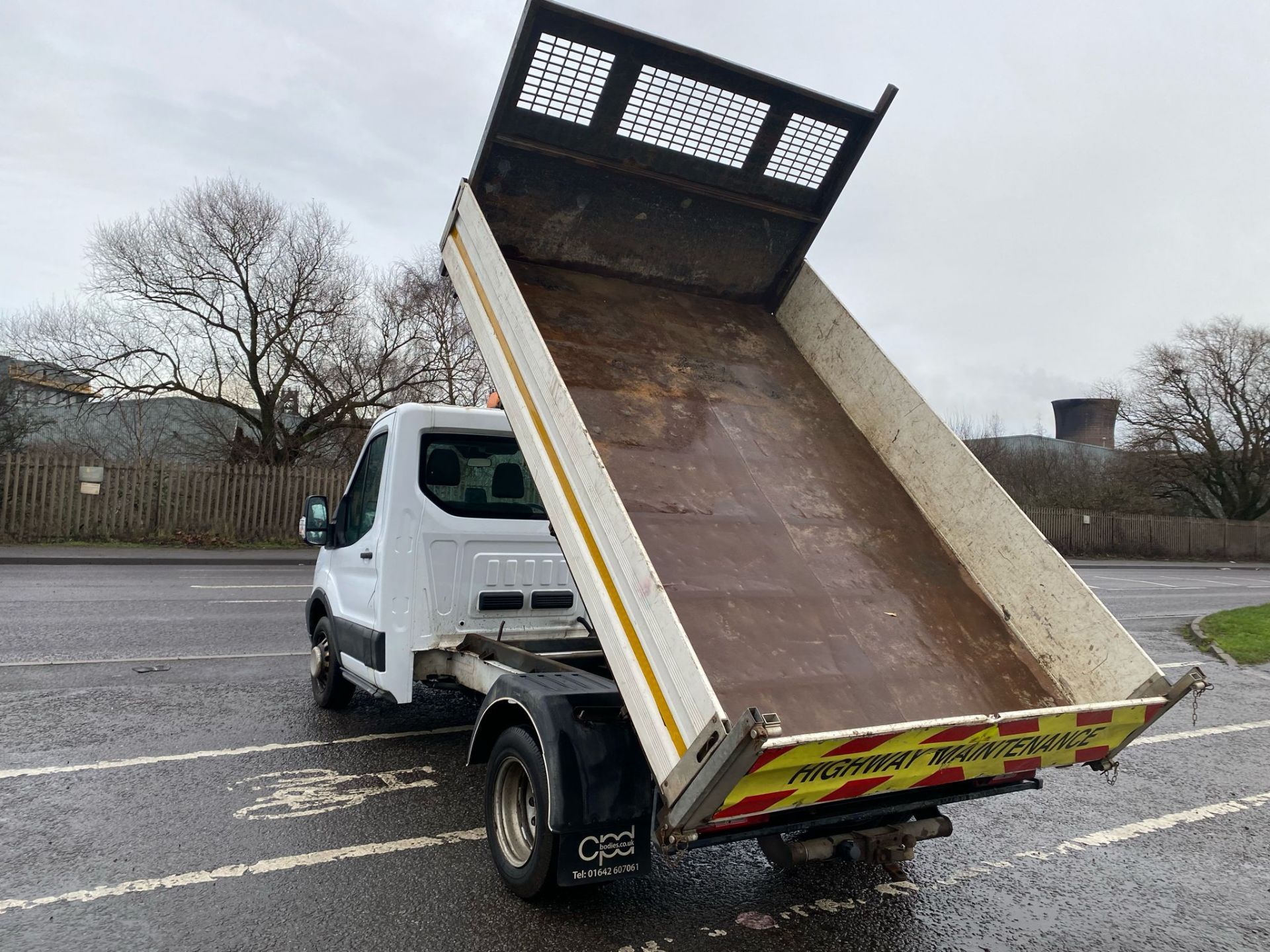 2018 18 FORD TRANSIT TIPPER - 135K MILES - EURO 6 - TWIN REAR WHEEL. - Image 9 of 10