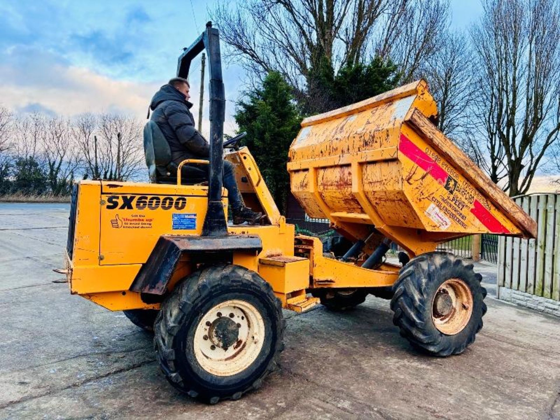 BARFORD SX6000 4WD DUMPER C/W ROLE BAR - Image 5 of 14