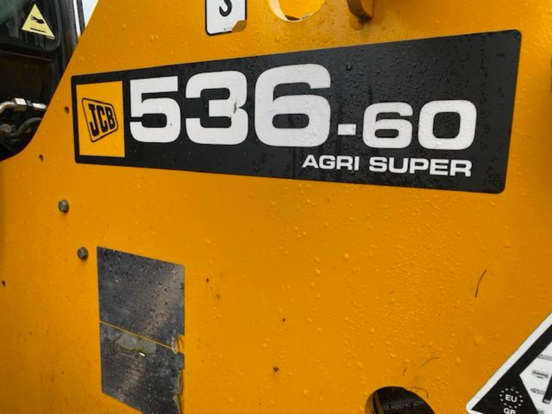 JCB 536 60 TELEHANDLER - 2013 - 7700 HOURS - GENUINE GOOD MACHINE - Image 3 of 6