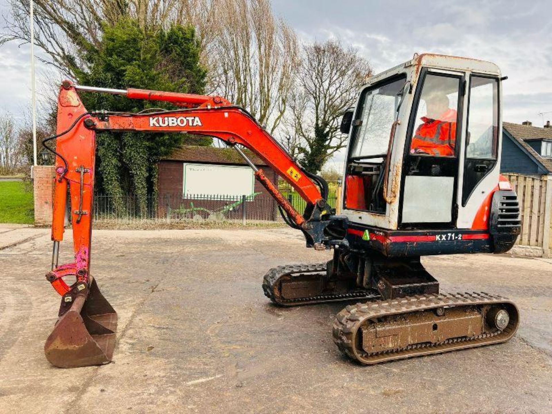 KUBOTA KX71-2 TRACKED EXCAVATOR C/W HIGH CLEARENCE - Image 10 of 13