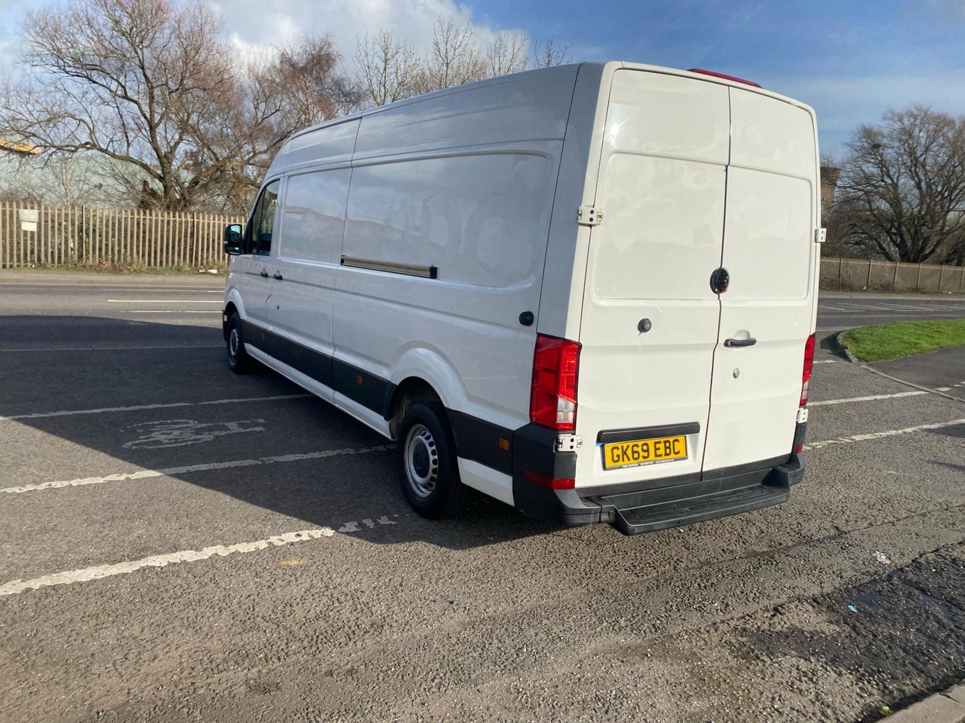 2019 69 VOLKSWAGEN CRAFTER LWB HIGH ROOF PANEL VAN - 87K MILES - PLY LINED. - Image 8 of 12