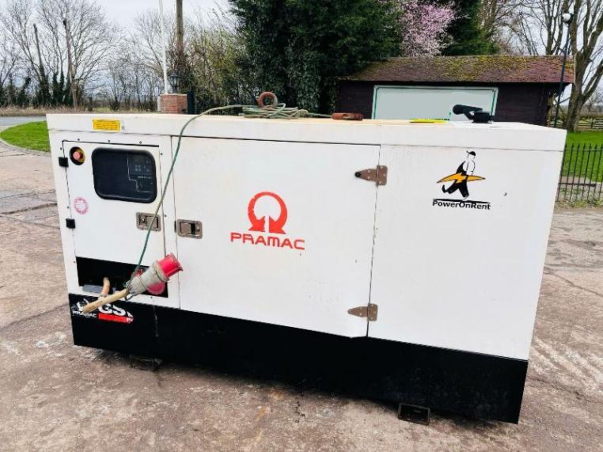 PRAMAC GSW110 110KVA GENERATOR C/W PERKINS ENGINE  - Image 10 of 12