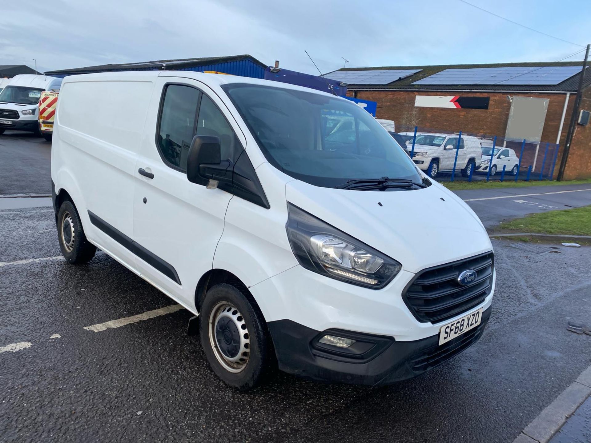 2018 68 FORD TRANSIT CUSTOM PANEL VAN - 118K MILES - EURO 6 - NEWER SHAPER - AIR CON