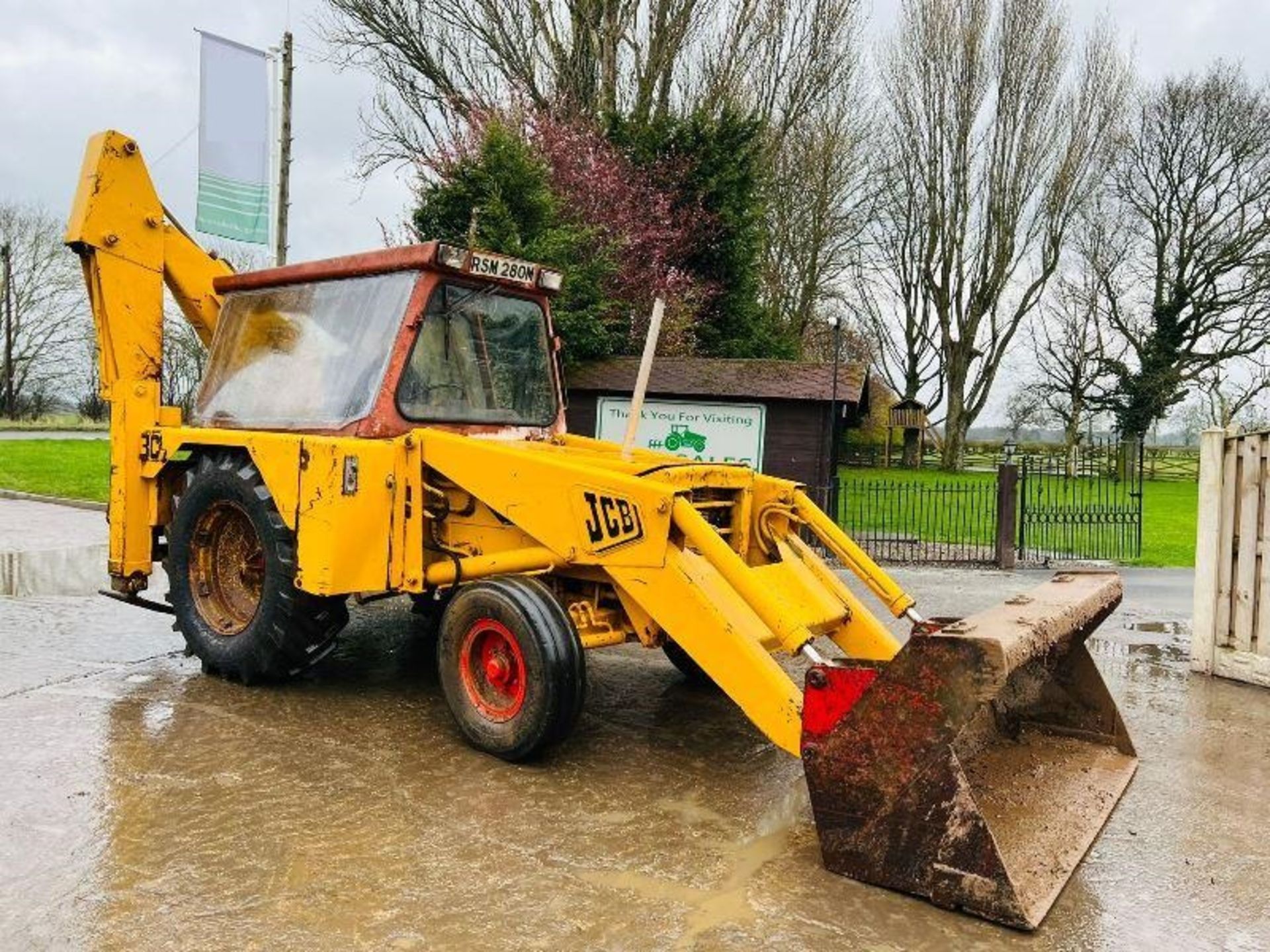 JCB 3C BACKHOE DIGGER C/W FULLY GLAZED CABIN - Image 14 of 14