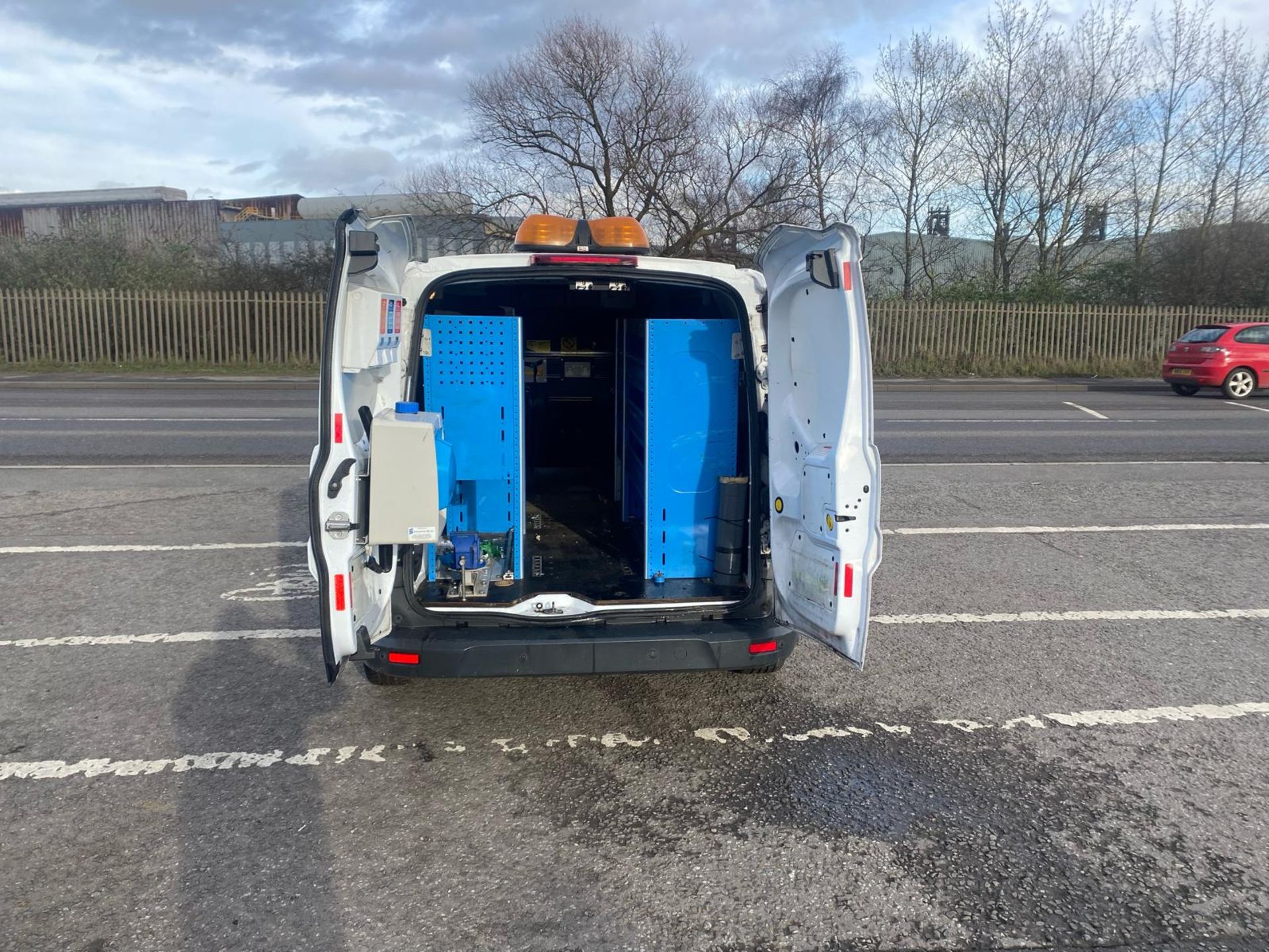 2015 15 FORD TRANSIT CONNECT LWB PANEL VAN - 95K MILES - AIR CON - TWIN SIDE DOORS - EX WATER BOARD - Bild 10 aus 14