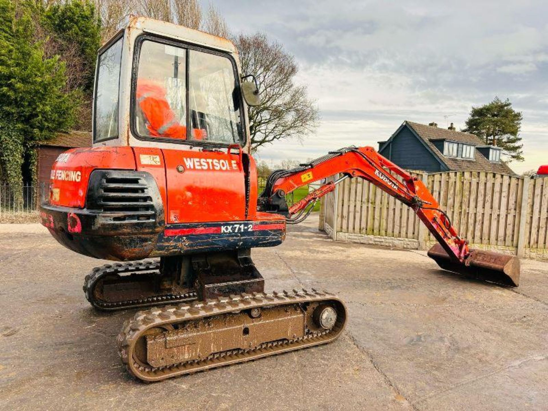 KUBOTA KX71-2 TRACKED EXCAVATOR C/W HIGH CLEARENCE - Image 6 of 13