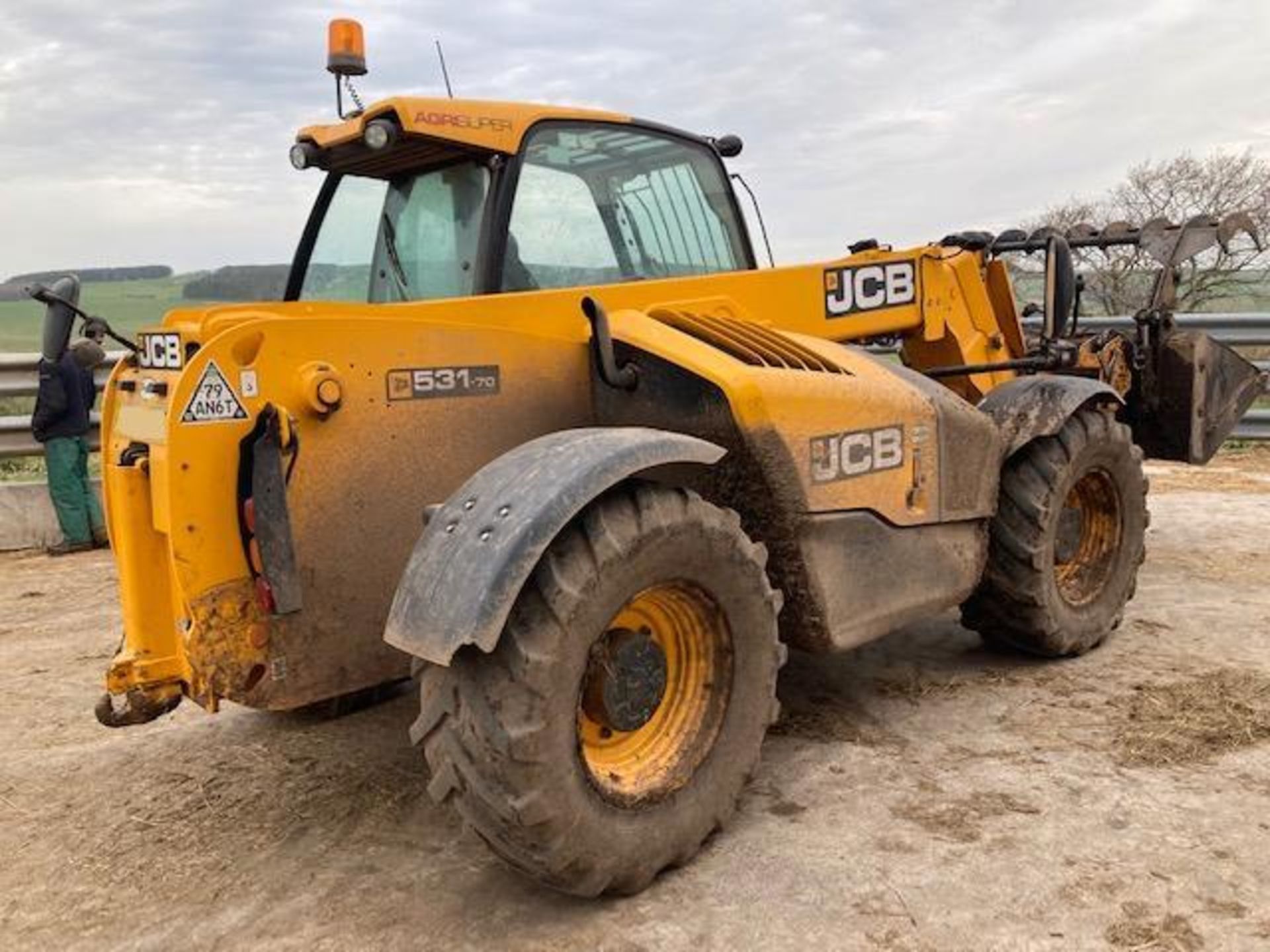 2016 JCB 531 70 AGRI SUPER TELEHANDLER - Bild 8 aus 10