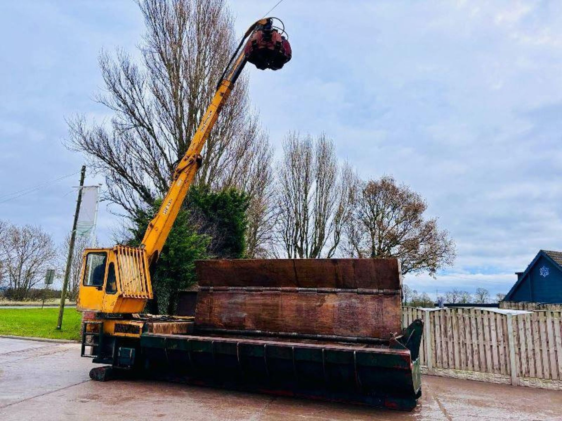 ECOMAC S4800G CAR BALER AND CRANE C/W ROLE ON ROLE OFF BODY - Image 16 of 19