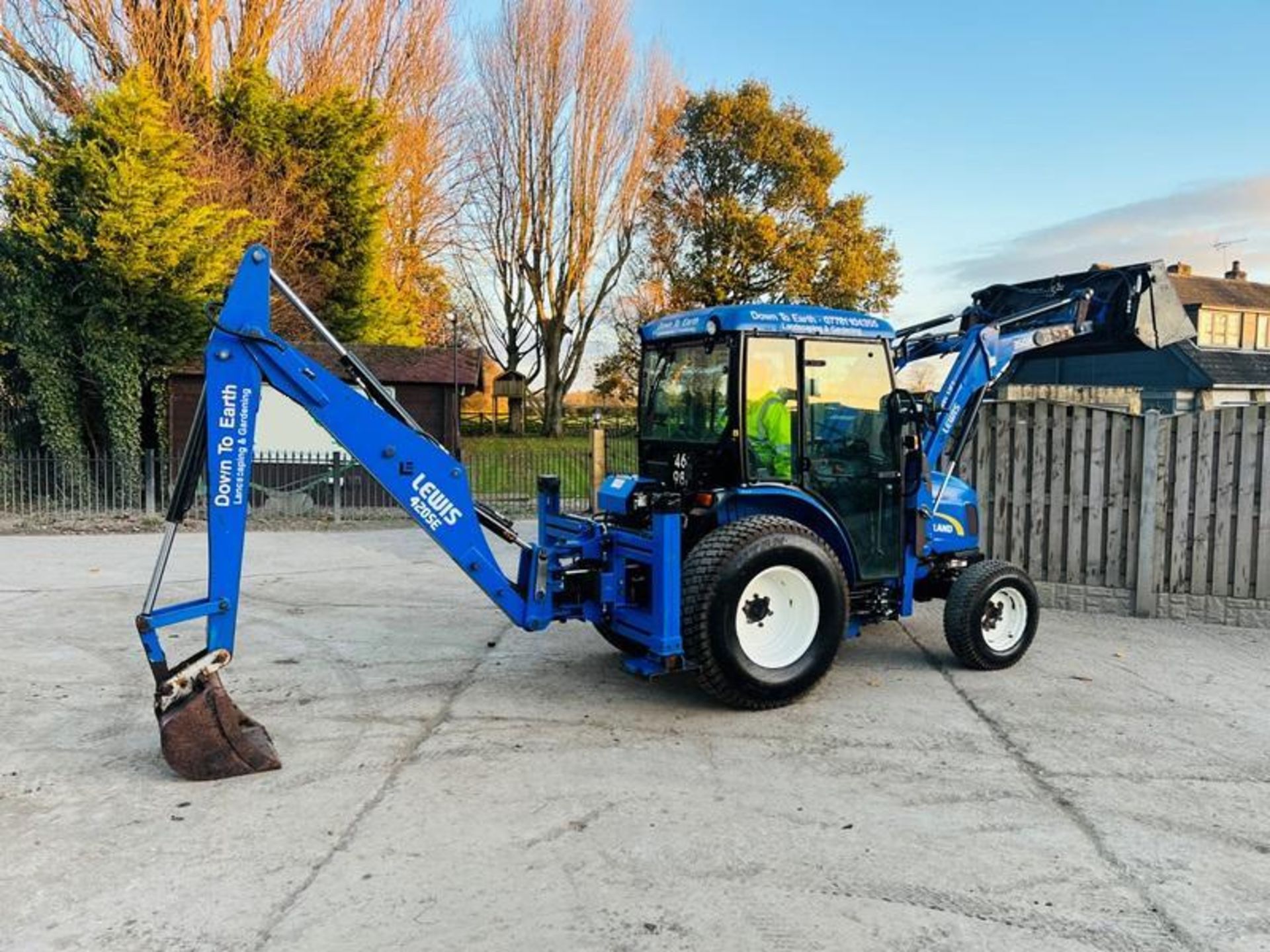 NEW HOLLAND BOOMER 40 4WD TRACTOR *YEAR 2014, ONLY 737 HRS* C/W LOADER & BACK TRACTOR - Bild 5 aus 19