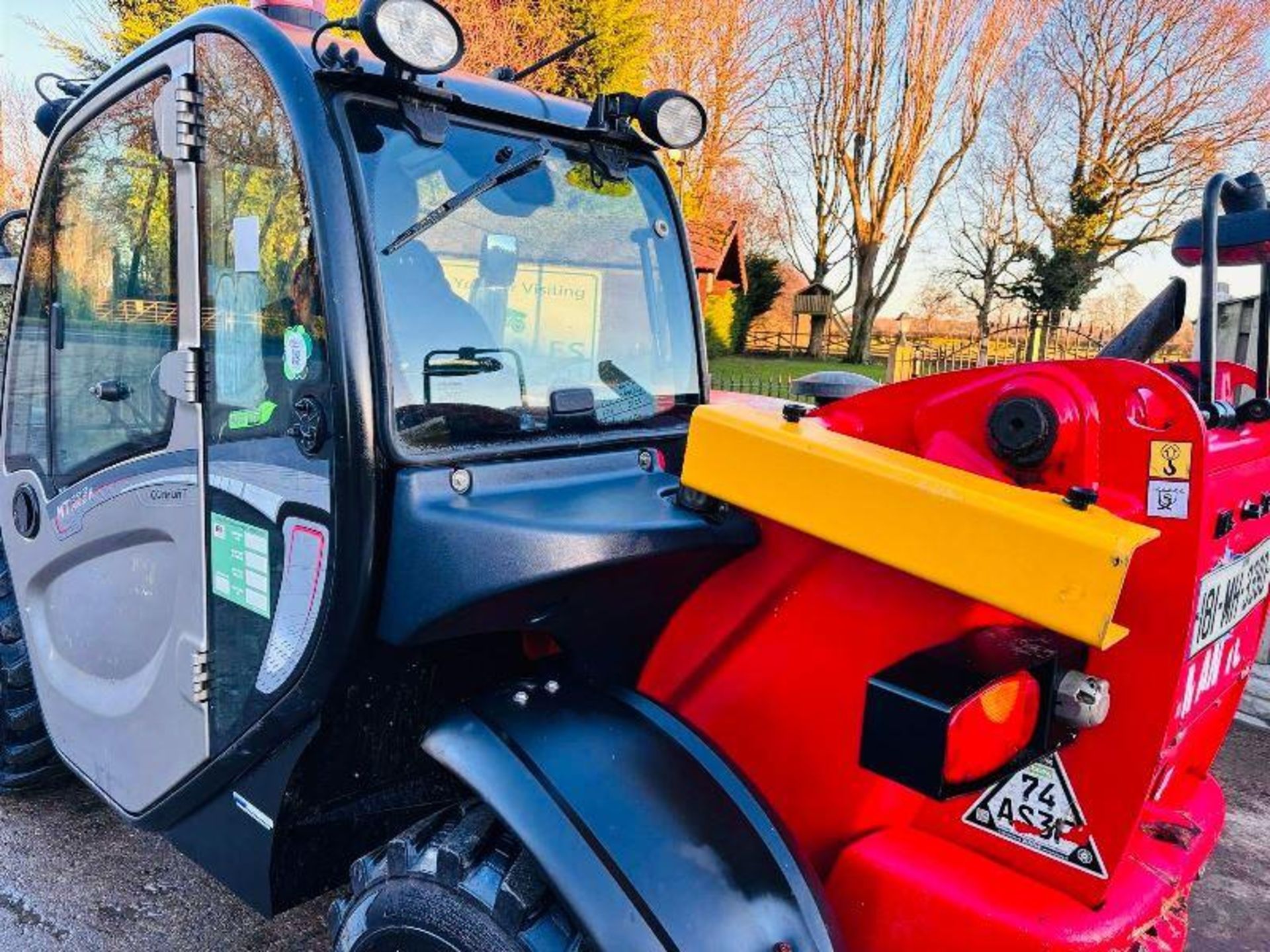 MANITOU MT625 COMFORT TURBO 4WD TELEHANDLER *YEAR 2018* C/W PALLET TINES - Image 6 of 18