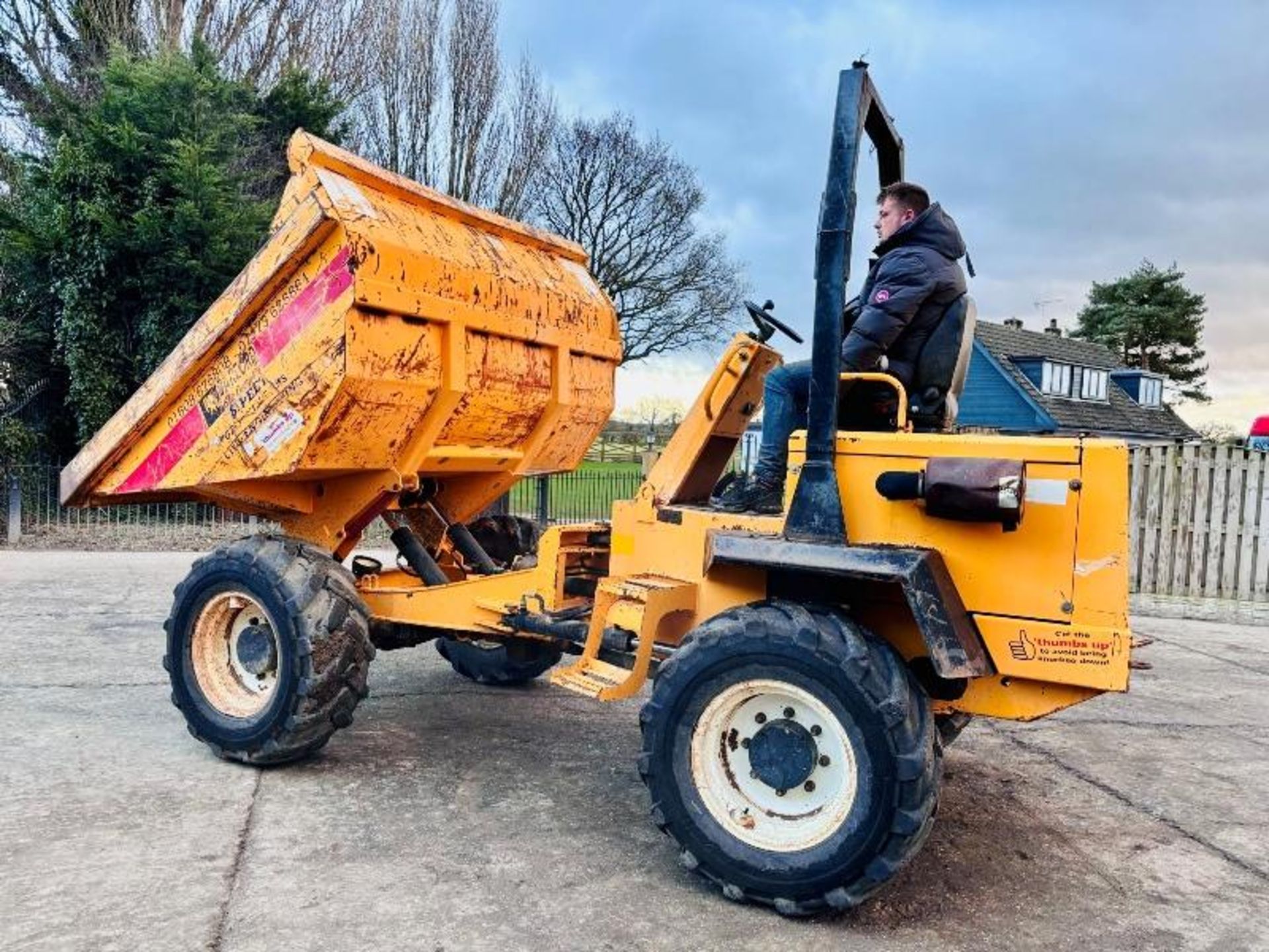 BARFORD SX6000 4WD DUMPER C/W ROLE BAR - Image 4 of 14