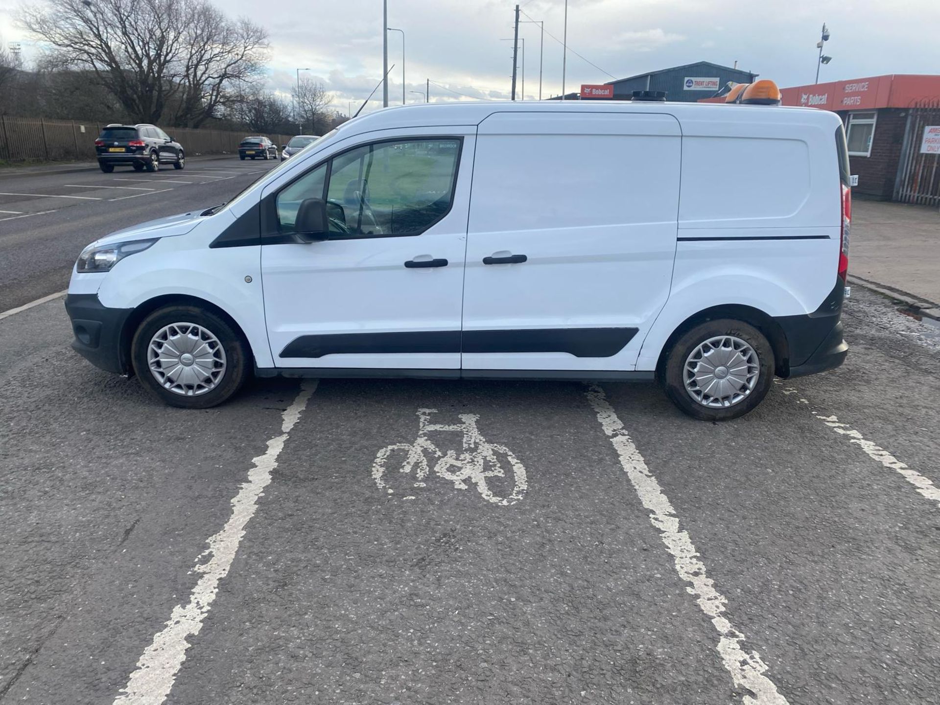 2015 15 FORD TRANSIT CONNECT LWB PANEL VAN - 95K MILES - AIR CON - TWIN SIDE DOORS - EX WATER BOARD - Bild 6 aus 14