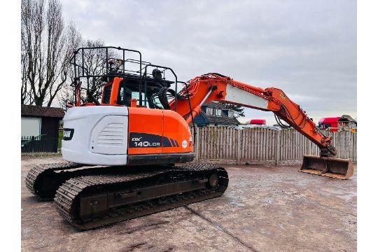 DOOSAN DX140LCR TRACKED EXCAVATOR *YEAR 2016* C/W QUICK HITCH & BUCKET  - Image 16 of 19