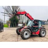 MANITOU MLT629 4WD TELEHANDLER C/W PALLET TINES 