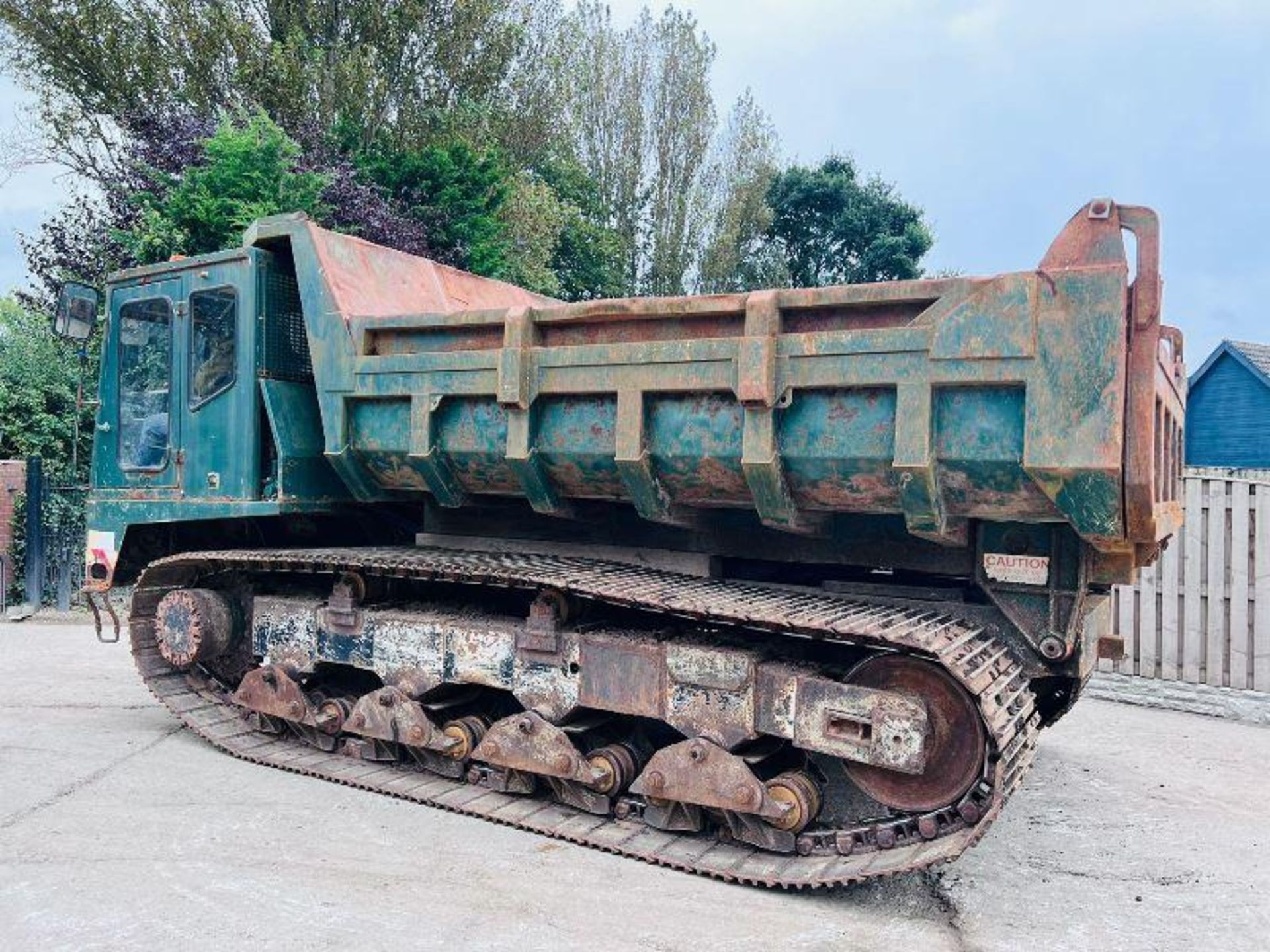 MOROOKA CG150 TRACKED DUMPER C/W RUBBER TRACKS & REVERSE CAMERA - RECENTLY SERVICED - Image 9 of 19