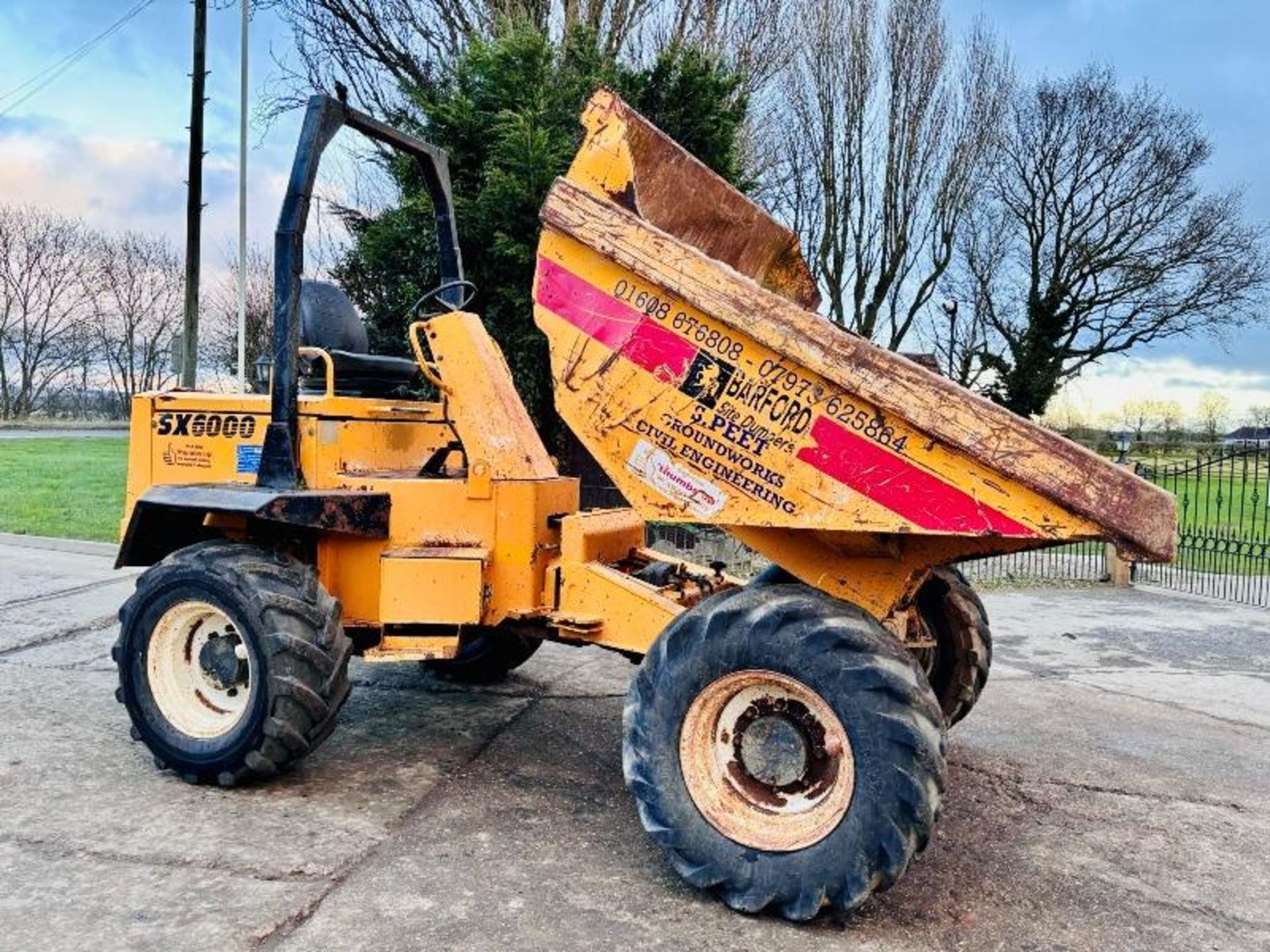 BARFORD SX6000 4WD DUMPER C/W ROLE BAR - Image 14 of 14