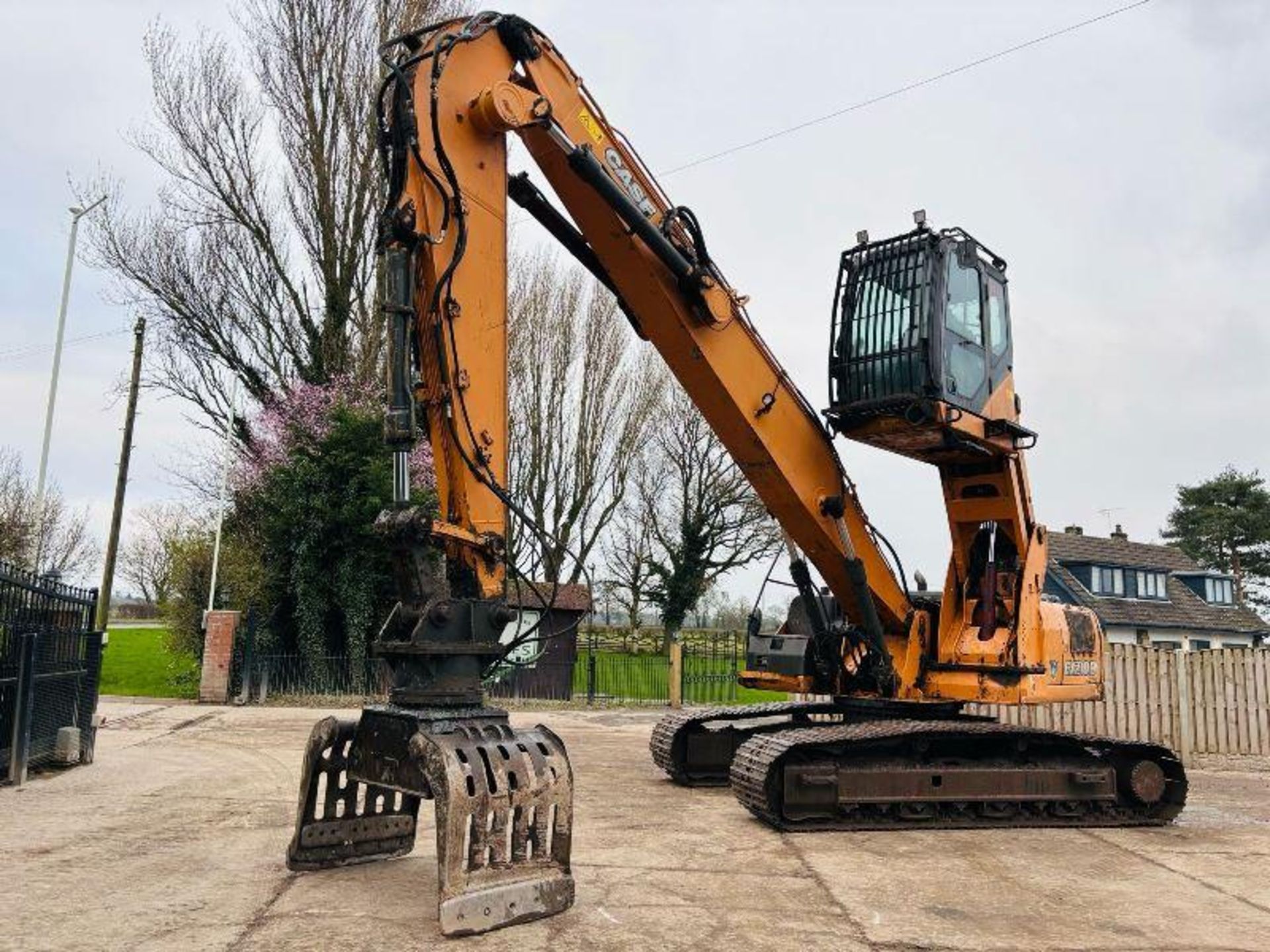 CASE CX210D HIGH RISE CABIN TRACKED EXCAVATOR *YEAR 2013* C/W SELECTOR GRAB - Image 12 of 18