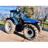 NEW HOLLAND TM155 4WD TRACTOR *5619 HOURS* C/W RANGE COMMAND GEAR BOX