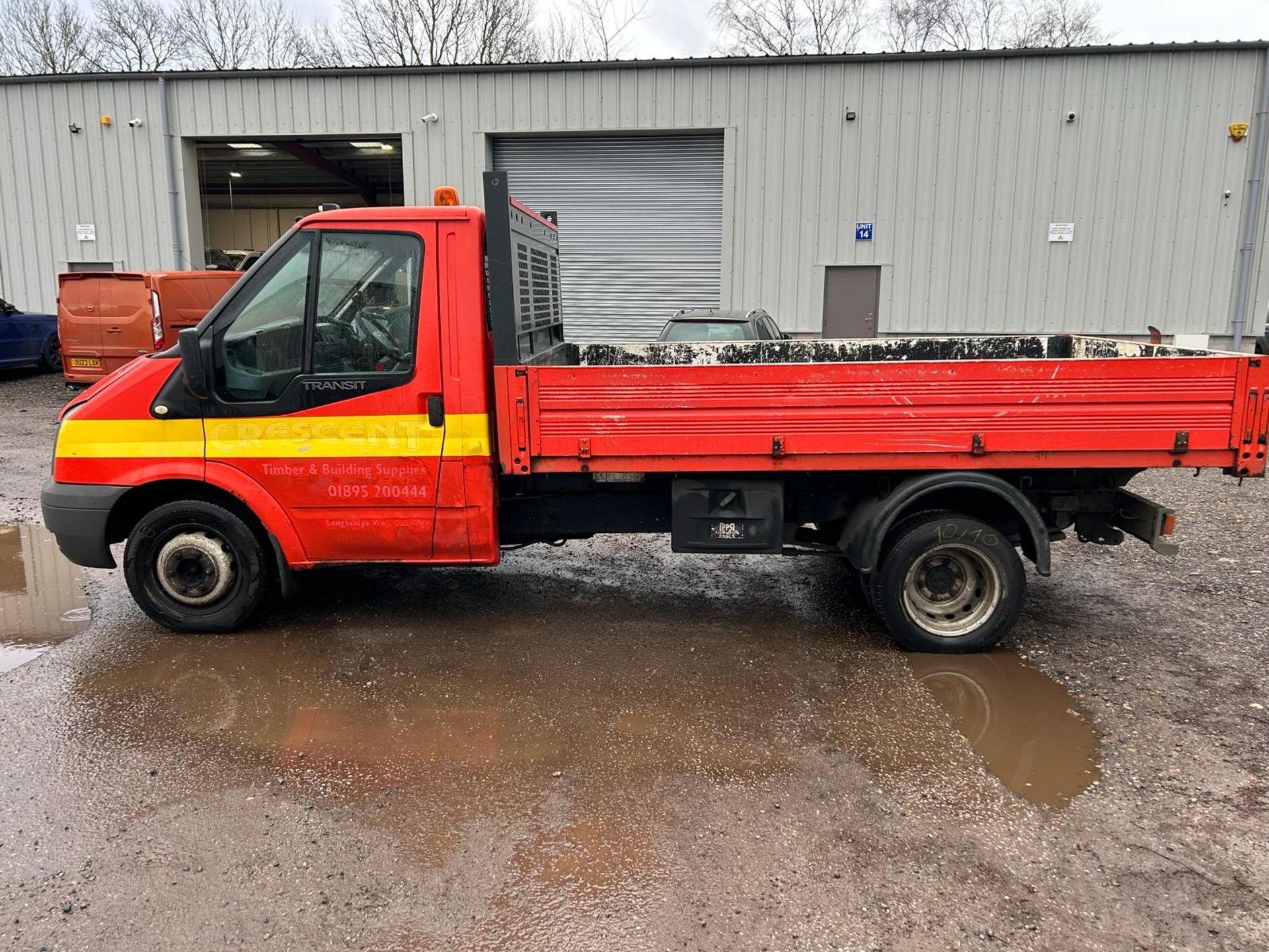 2010 60 FORD TRANSIT TIPPER - 171K MILES - 1 KEY - Image 8 of 11