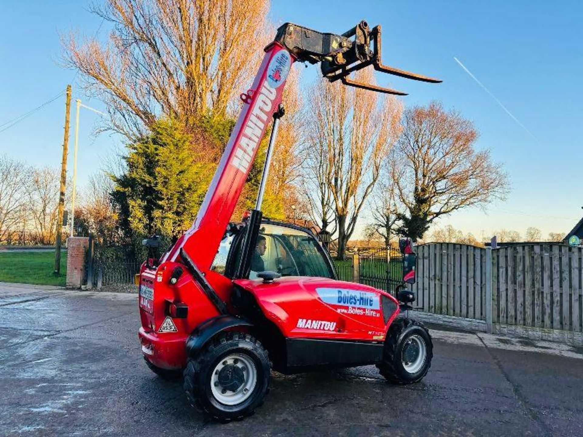 MANITOU MT625 COMFORT TURBO 4WD TELEHANDLER *YEAR 2018* C/W PALLET TINES - Image 5 of 18