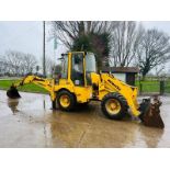 KOMATSU WB70A 4WD PIVOT STEER BACKHOE DIGGER C/W QUICK HITCH