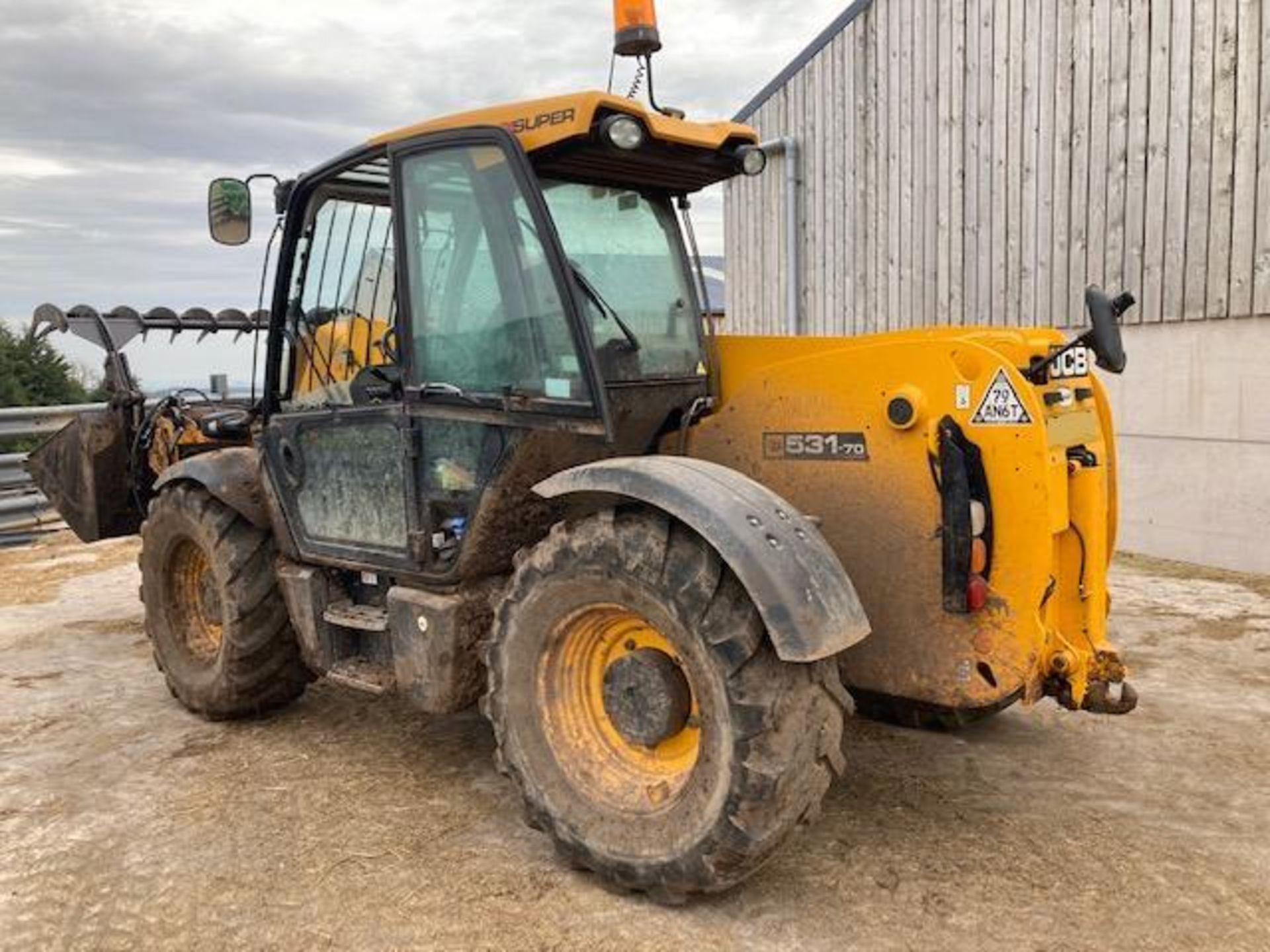 2016 JCB 531 70 AGRI SUPER TELEHANDLER - Image 9 of 10