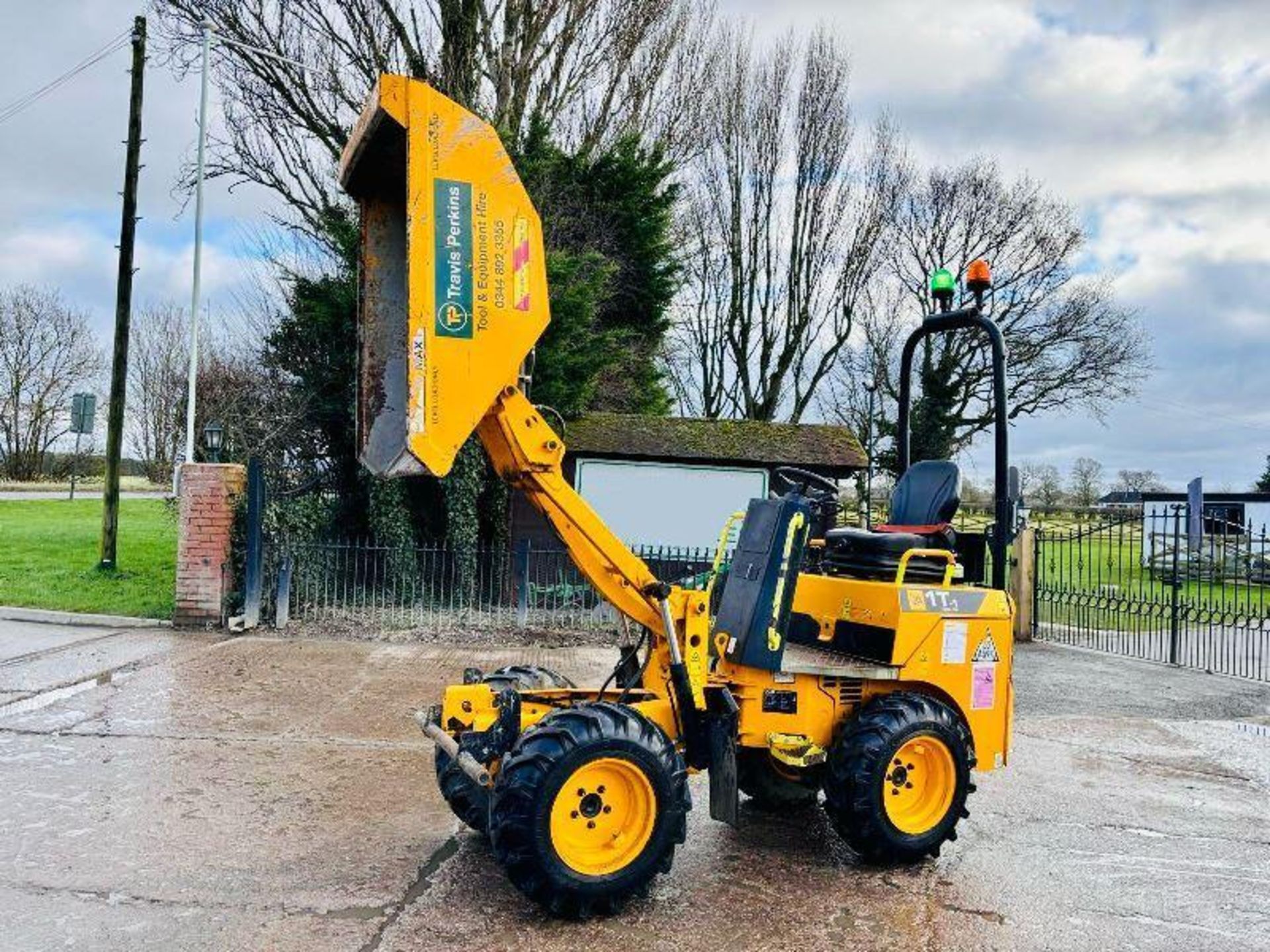 JCB 1T-T HIGH TIP 4WD DUMPER * YEAR 2018, ONLY 762 HOURS* - Bild 17 aus 17