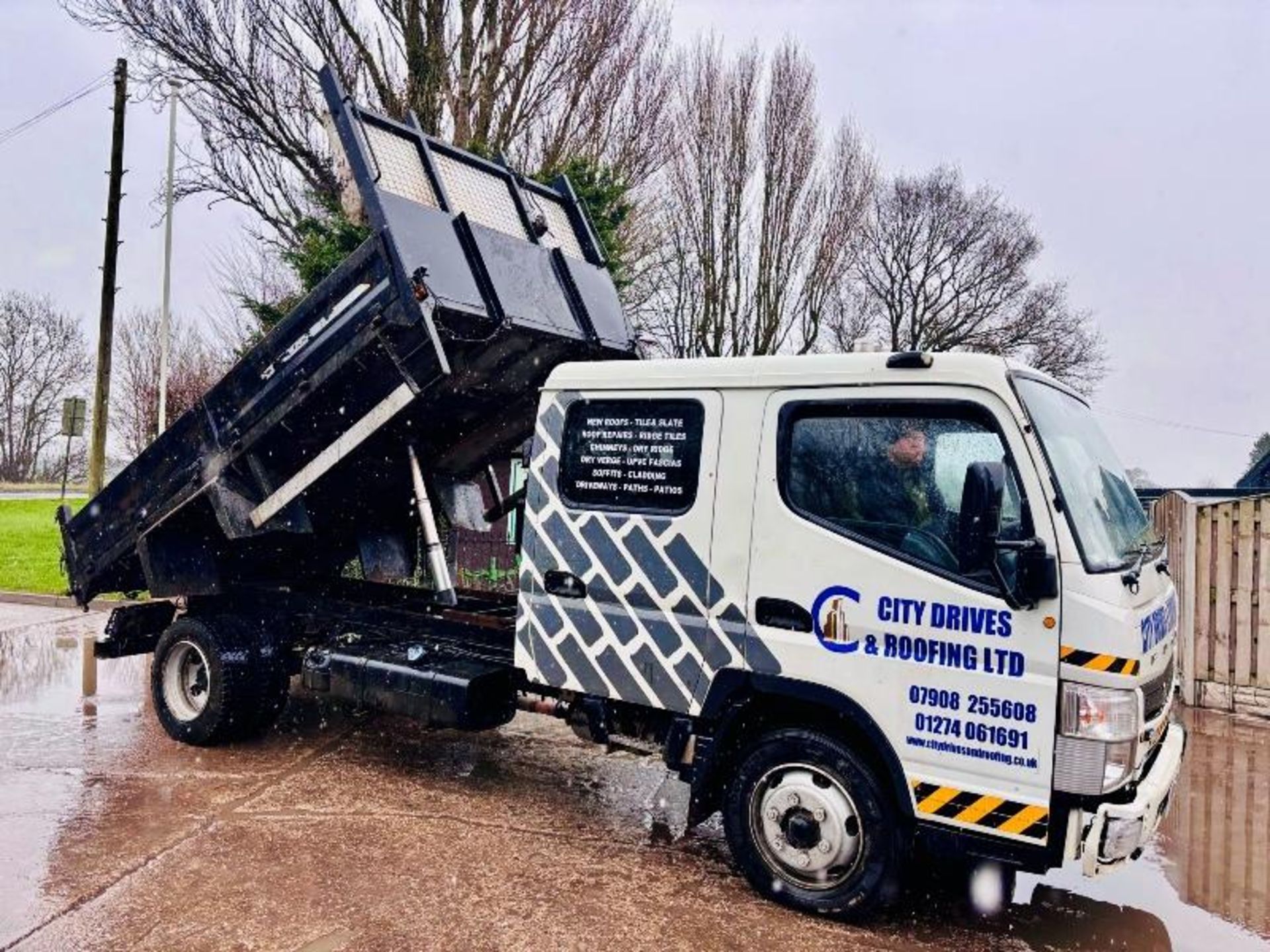 MITSUBISHI CANTER FUSO 4X2 TIPPER *YEAR 2015* C/W DOUBLE CAB - Image 7 of 13