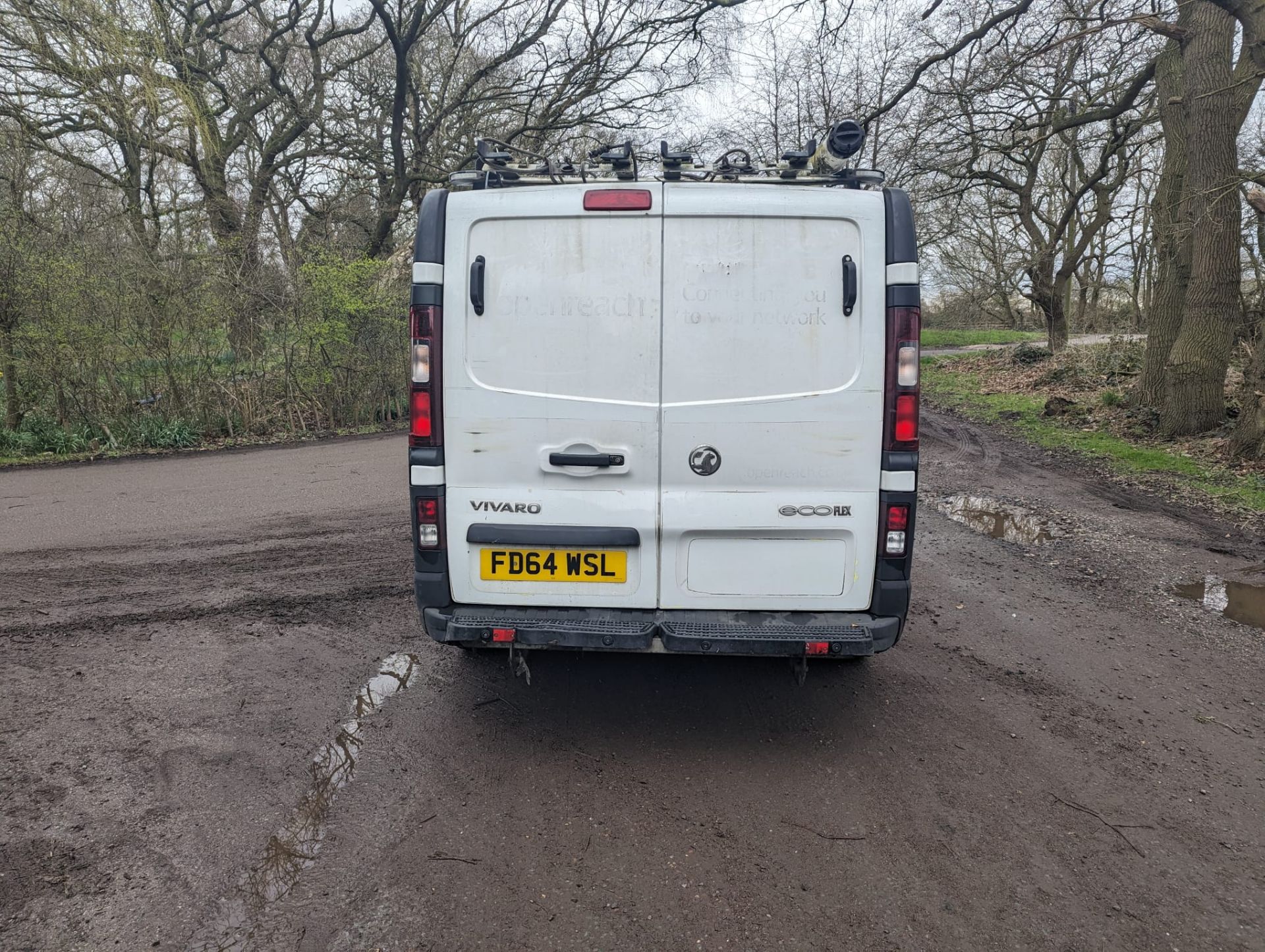 2014 64 VAUXHALL VIVARO PANEL VAN - 78K MILES - ROOF RACK - EX BT  - Image 4 of 9