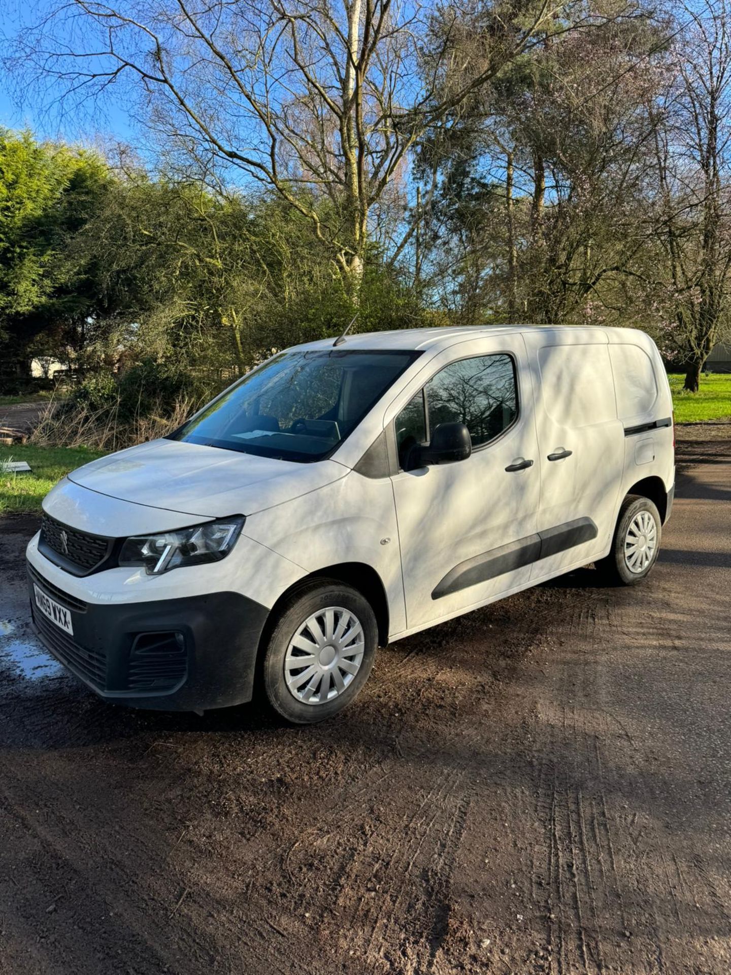 2019 69 PEUGEOT PARTNER PANEL VAN - 130K MILES - 3 SEATS - AIR CON - 1 KEY