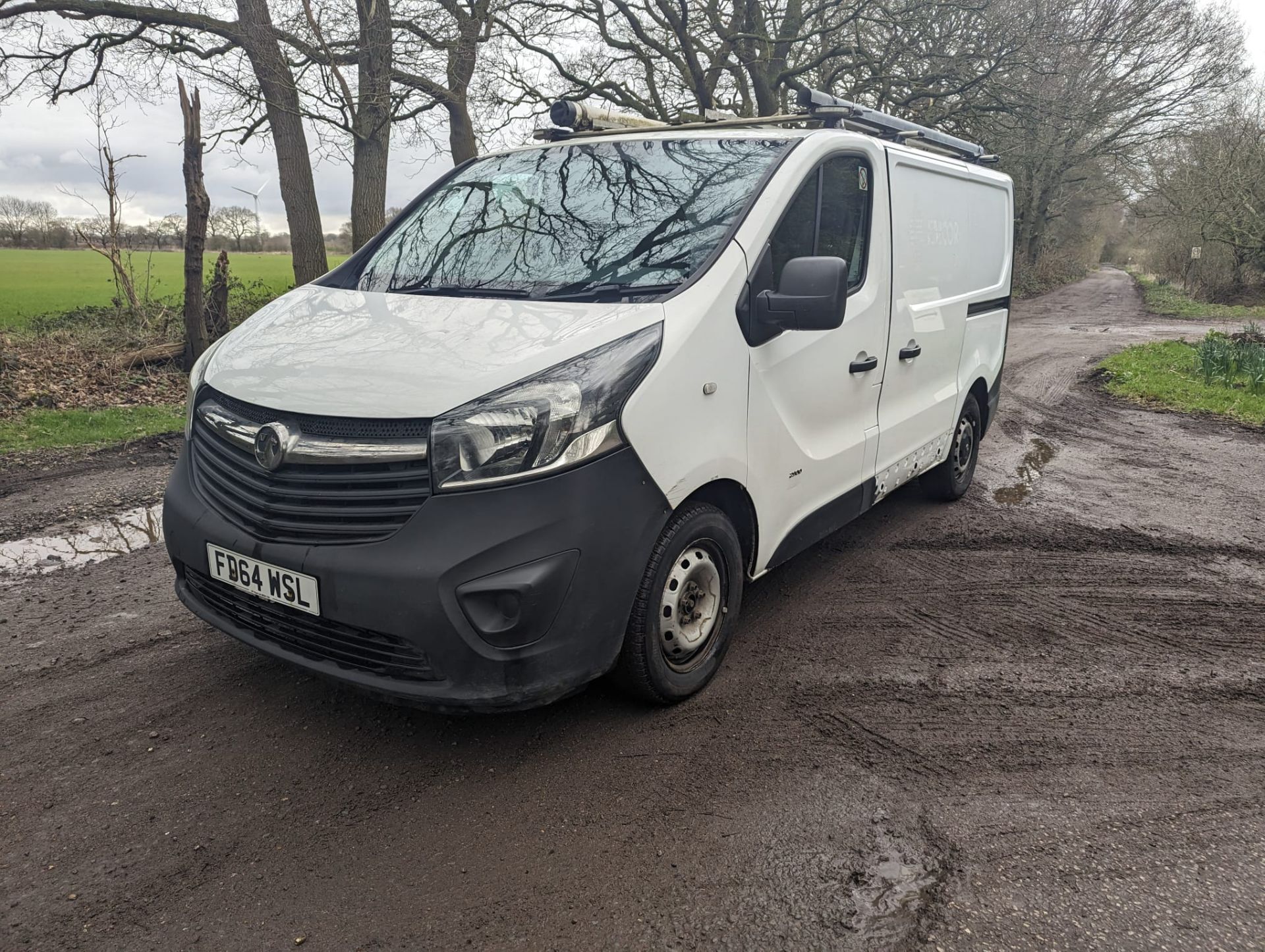 2014 64 VAUXHALL VIVARO PANEL VAN - 78K MILES - ROOF RACK - EX BT  - Image 5 of 9