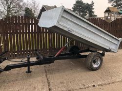 ** BRAND NEW SIROMER GALVANISED TIPPING TRAILER **