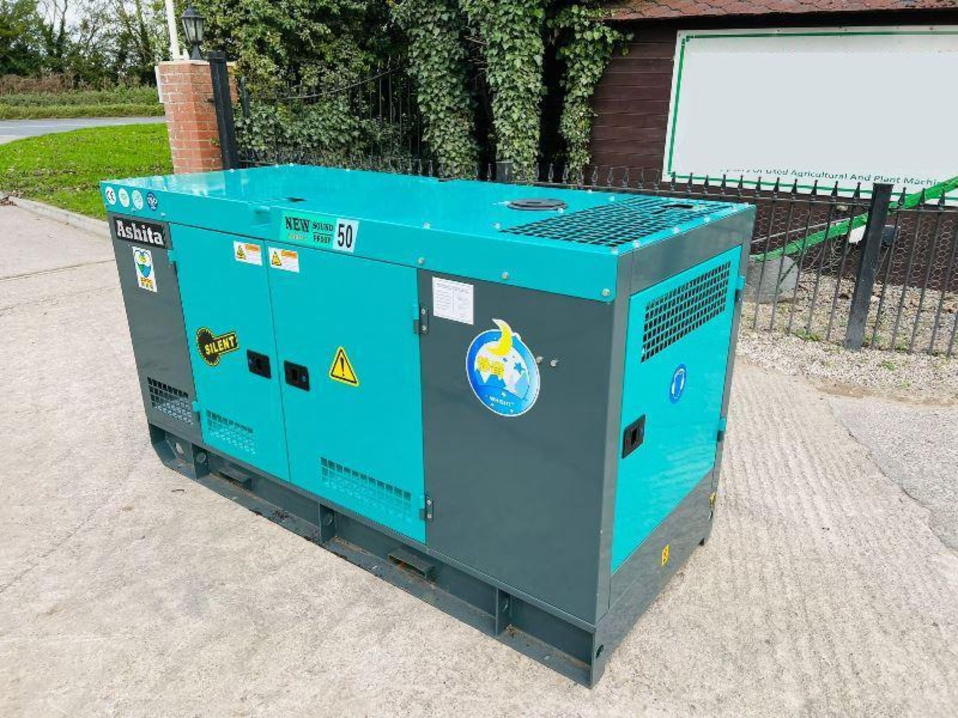 BRAND NEW ASHITA AG3-50 50KVA SILENT RUN GENERATOR *YEAR 2023* - Bild 14 aus 15