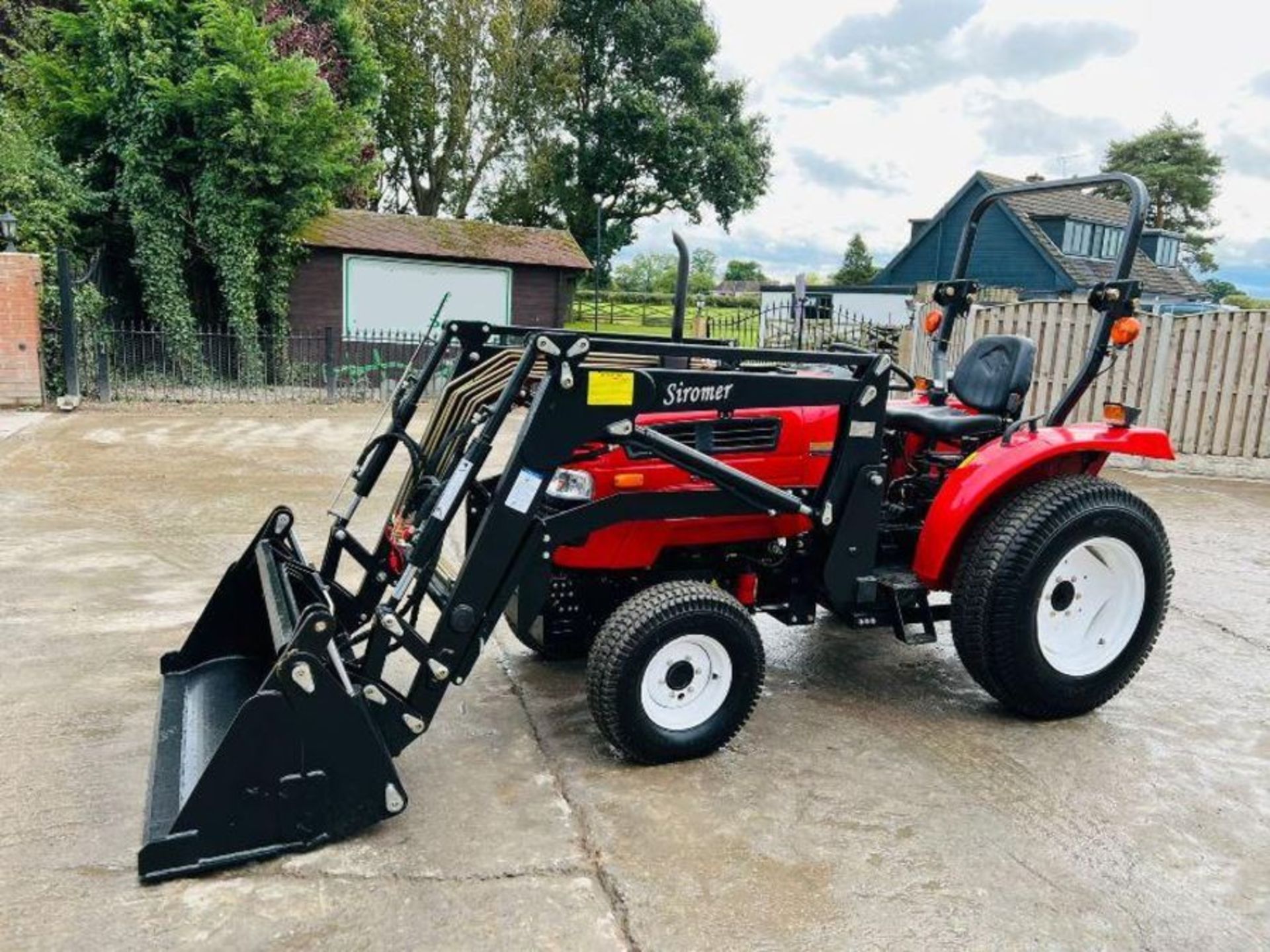 BRAND NEW SIROMER 304 FIELD RANGE 4WD TRACTOR *YEAR 2023* CW LOADER & TURF TYRES - Bild 3 aus 19