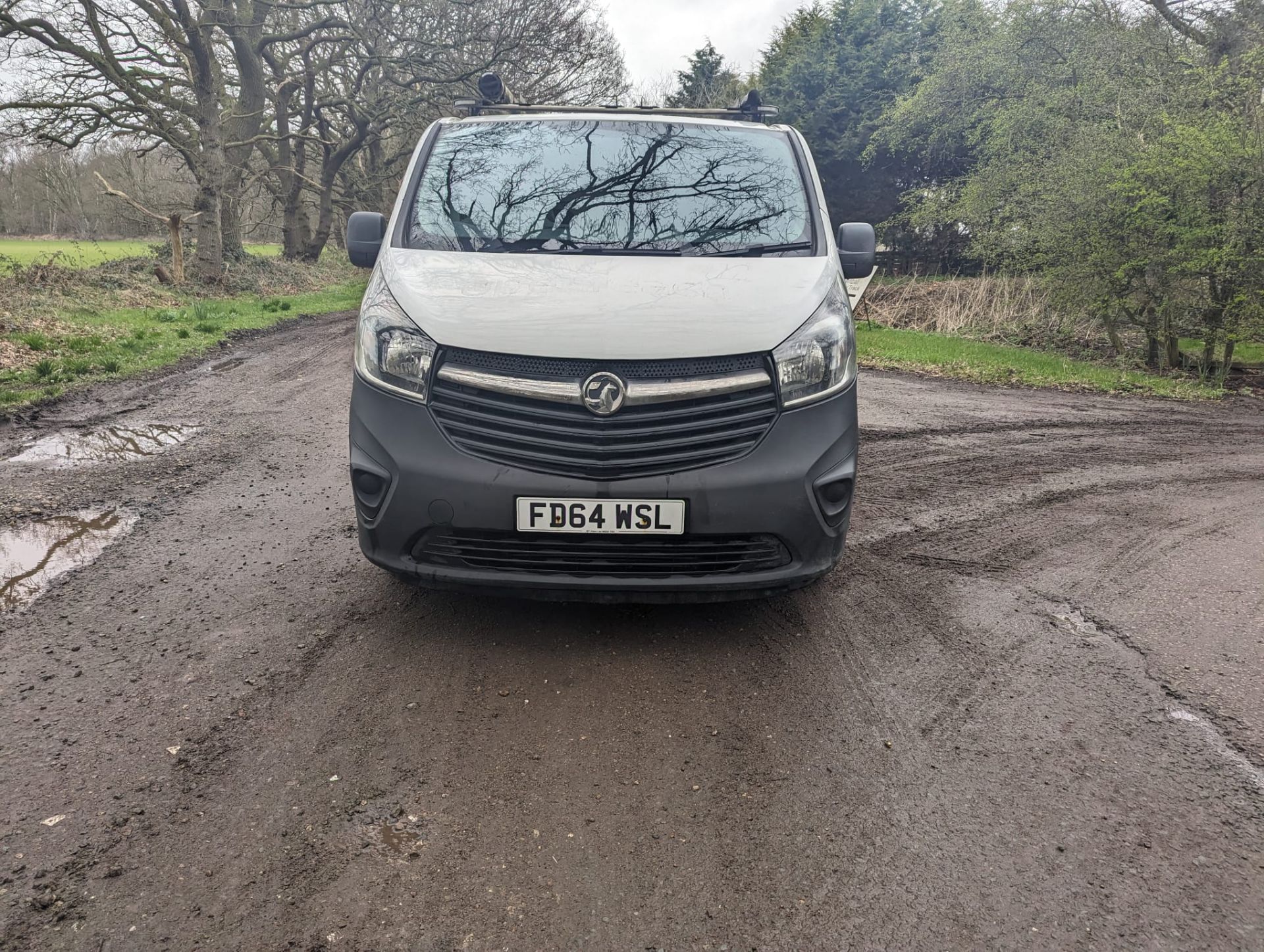 2014 64 VAUXHALL VIVARO PANEL VAN - 78K MILES - ROOF RACK - EX BT  - Image 2 of 9