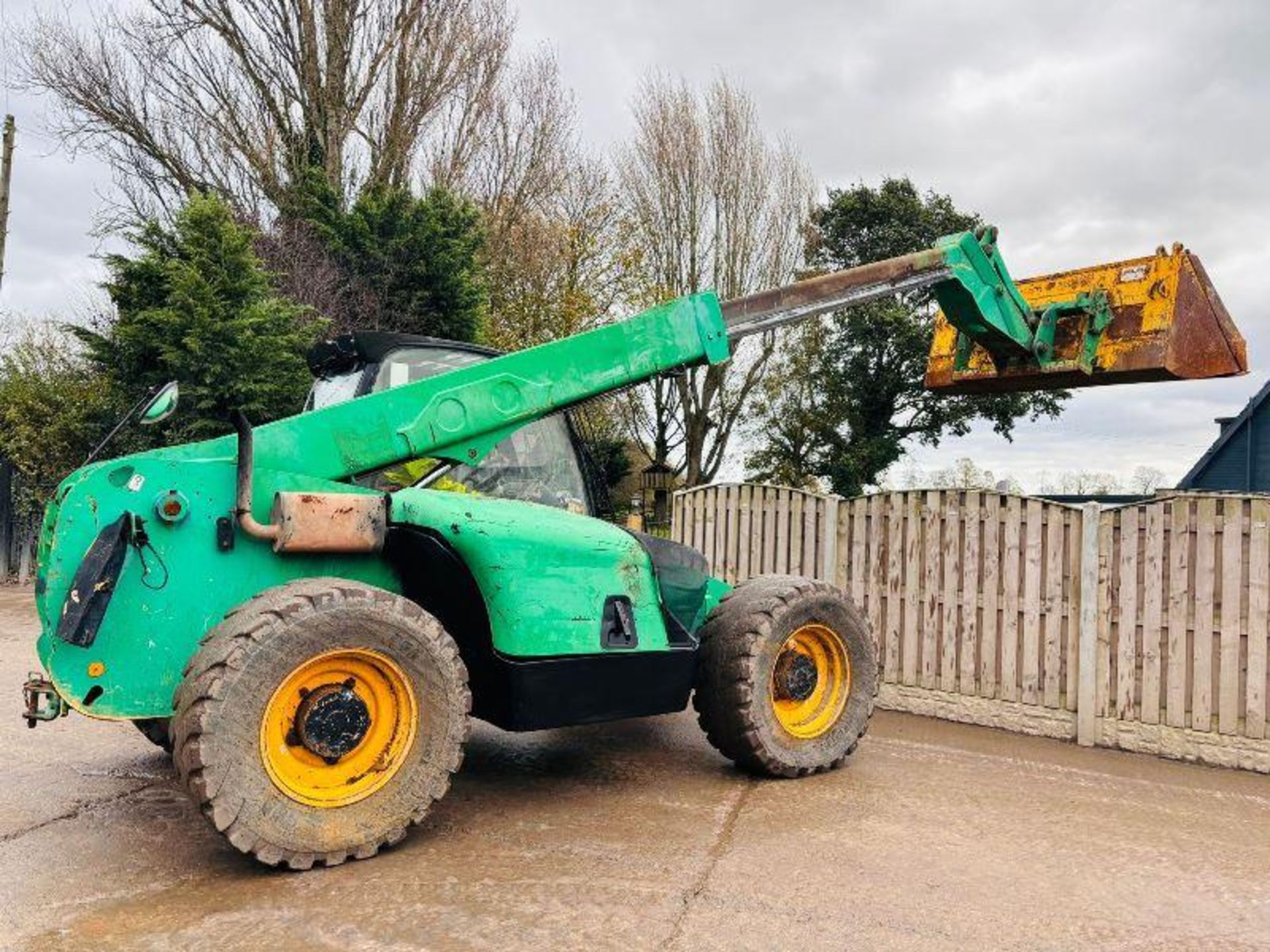 JCB 531-70 4WD TELEHANDLER C/W BUCKET. - Image 9 of 17