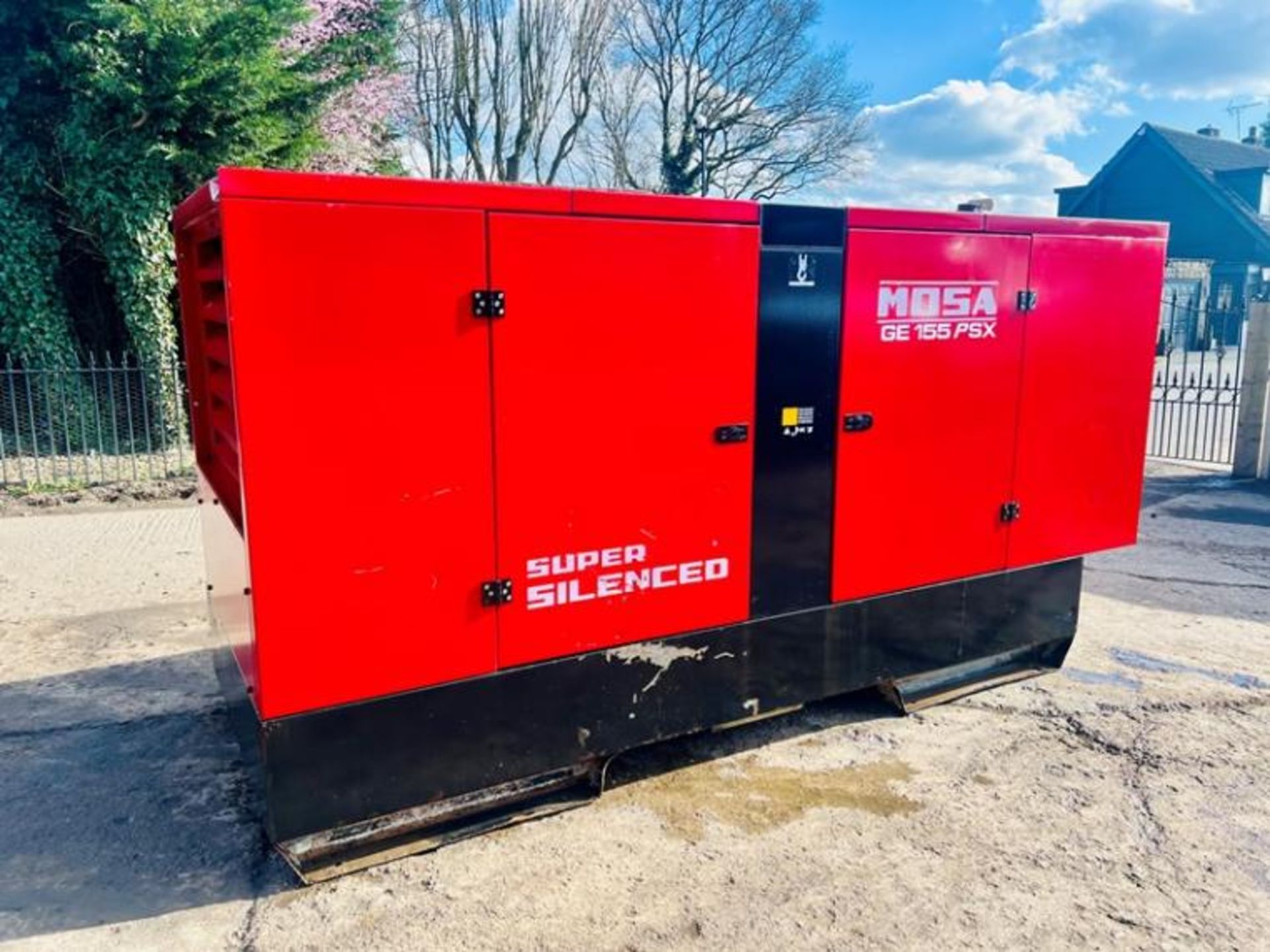 MOSA GE155 PSX 152KVA GENERATOR C/W PERKINS ENGINE