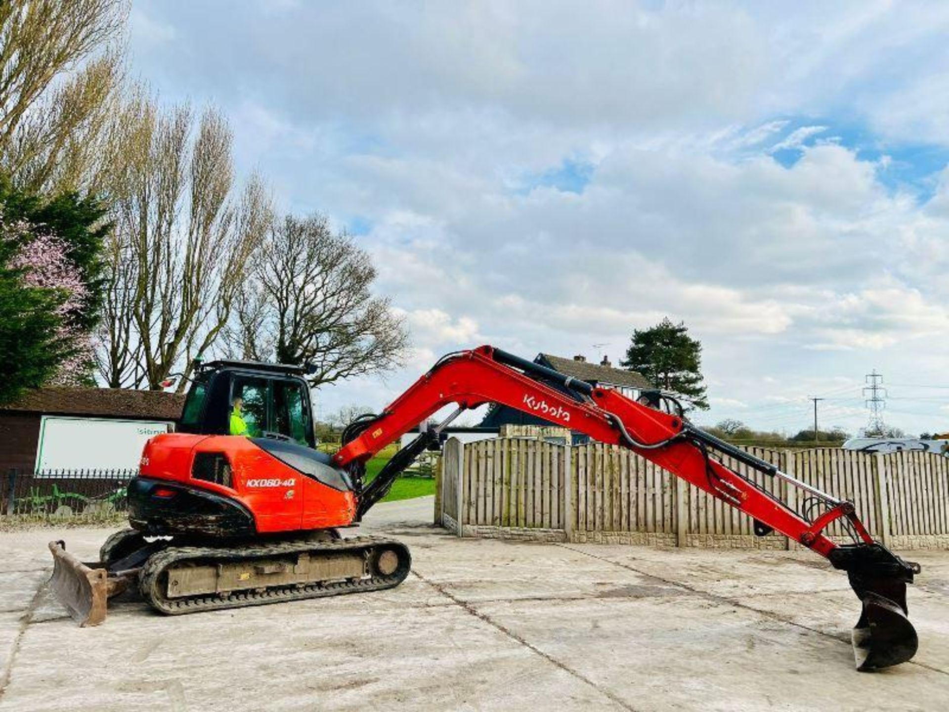 KUBOTA KX080-4 EXCAVATOR *ZERO SWING, YEAR 2020, 3497 HOURS* C/W QUICK HITCH - Image 14 of 17