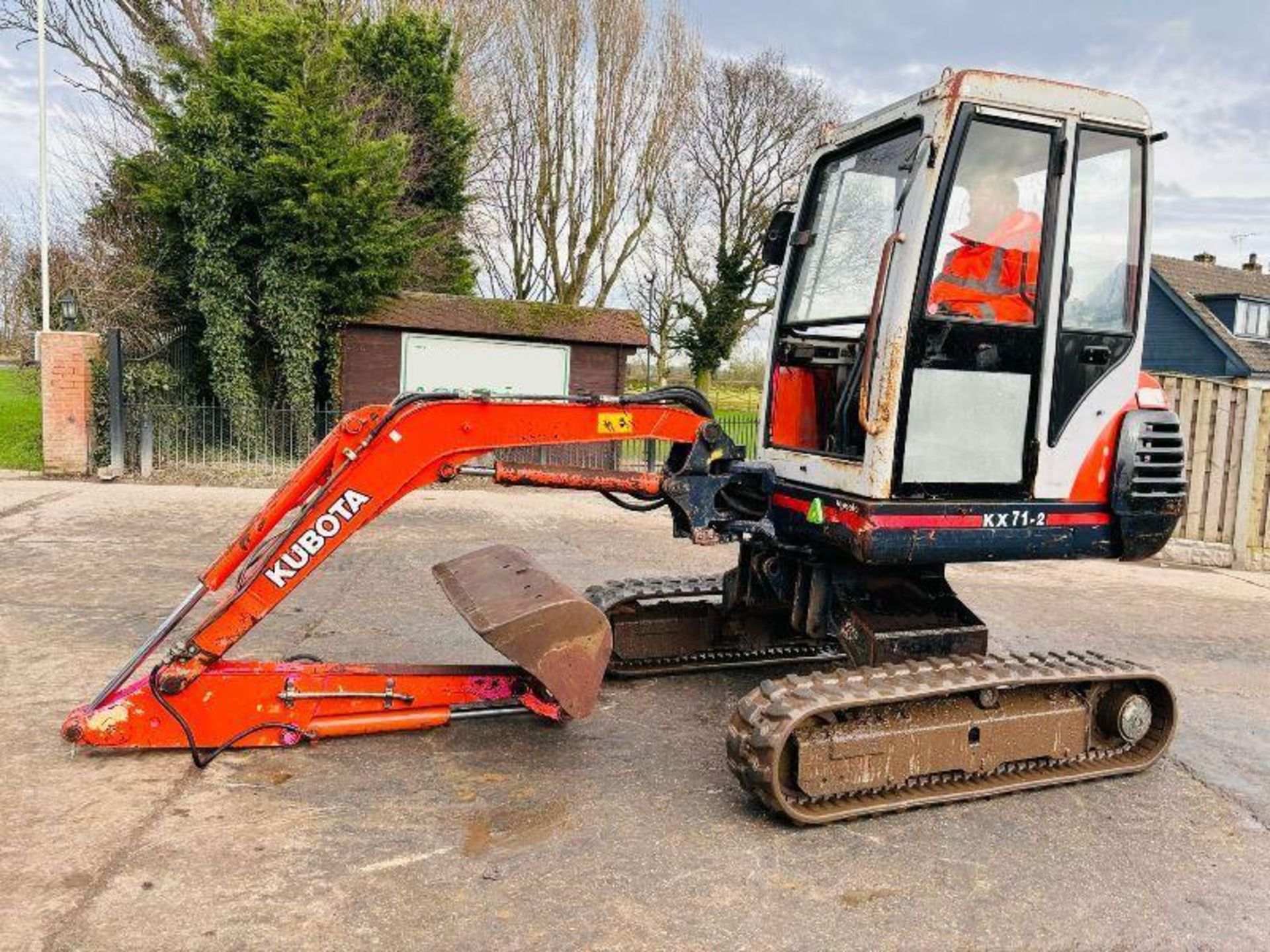 KUBOTA KX71-2 TRACKED EXCAVATOR C/W HIGH CLEARENCE - Image 11 of 13