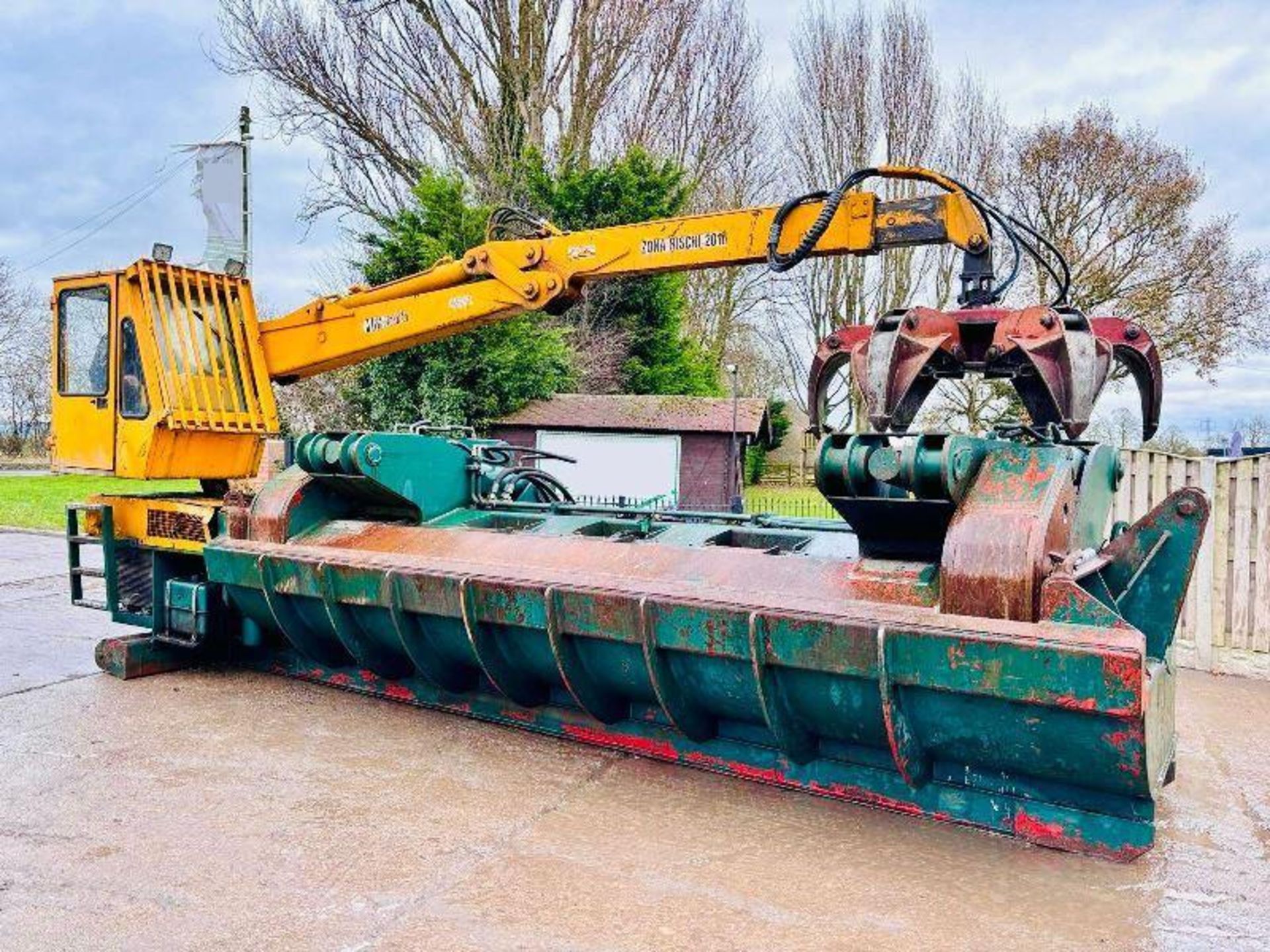 ECOMAC S4800G CAR BALER AND CRANE C/W ROLE ON ROLE OFF BODY - Image 19 of 19