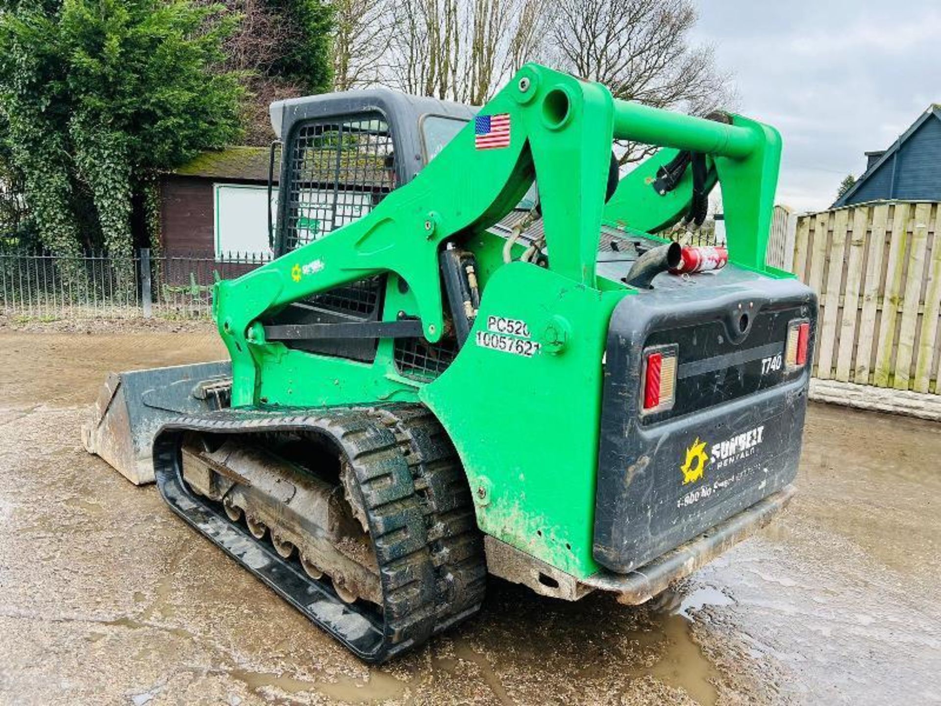 BOBCAT T740 TRACKED SKIDSTEER *YEAR 2018, 2632 HOURS* C/W BUCKET - Image 18 of 18