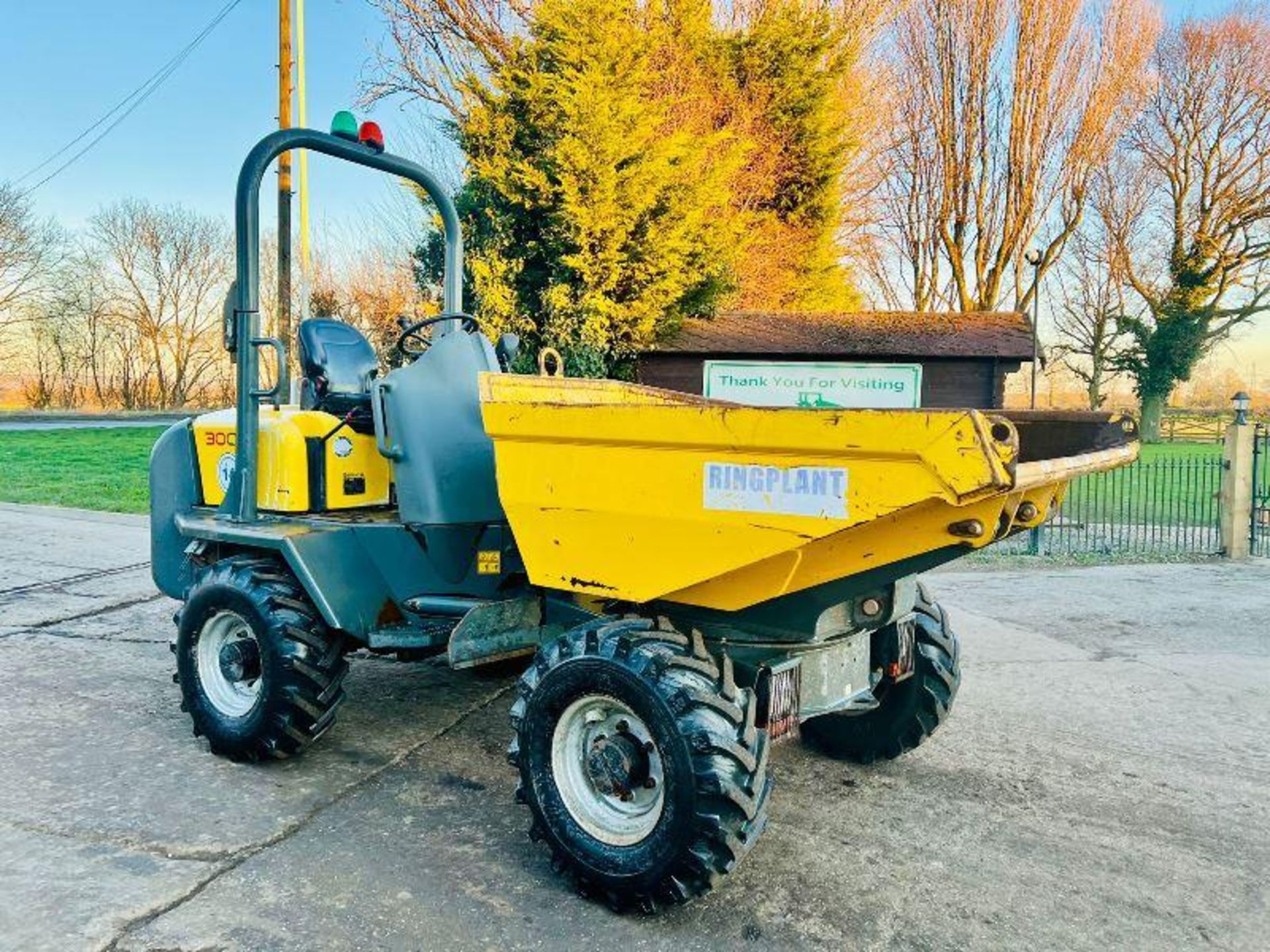 WACKER NEUSON 3001S 4WD SWIVEL TIP DUMPER *YEAR 2012, 1809 HOURS* - Bild 7 aus 16