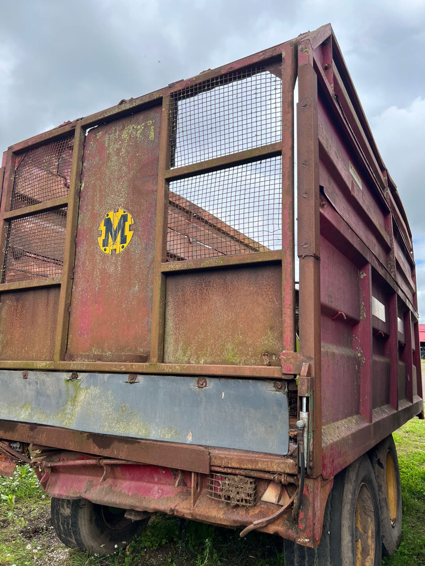 MARSHAL 11 TON SILAGE TRAILER