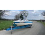 16FT GLASSTREAM 172 CUTLASS 8 SEATER BOWRIDER SPEEDBOAT W/ 3 LITRE MERCURY MERCRUISER INBOARD ENGINE