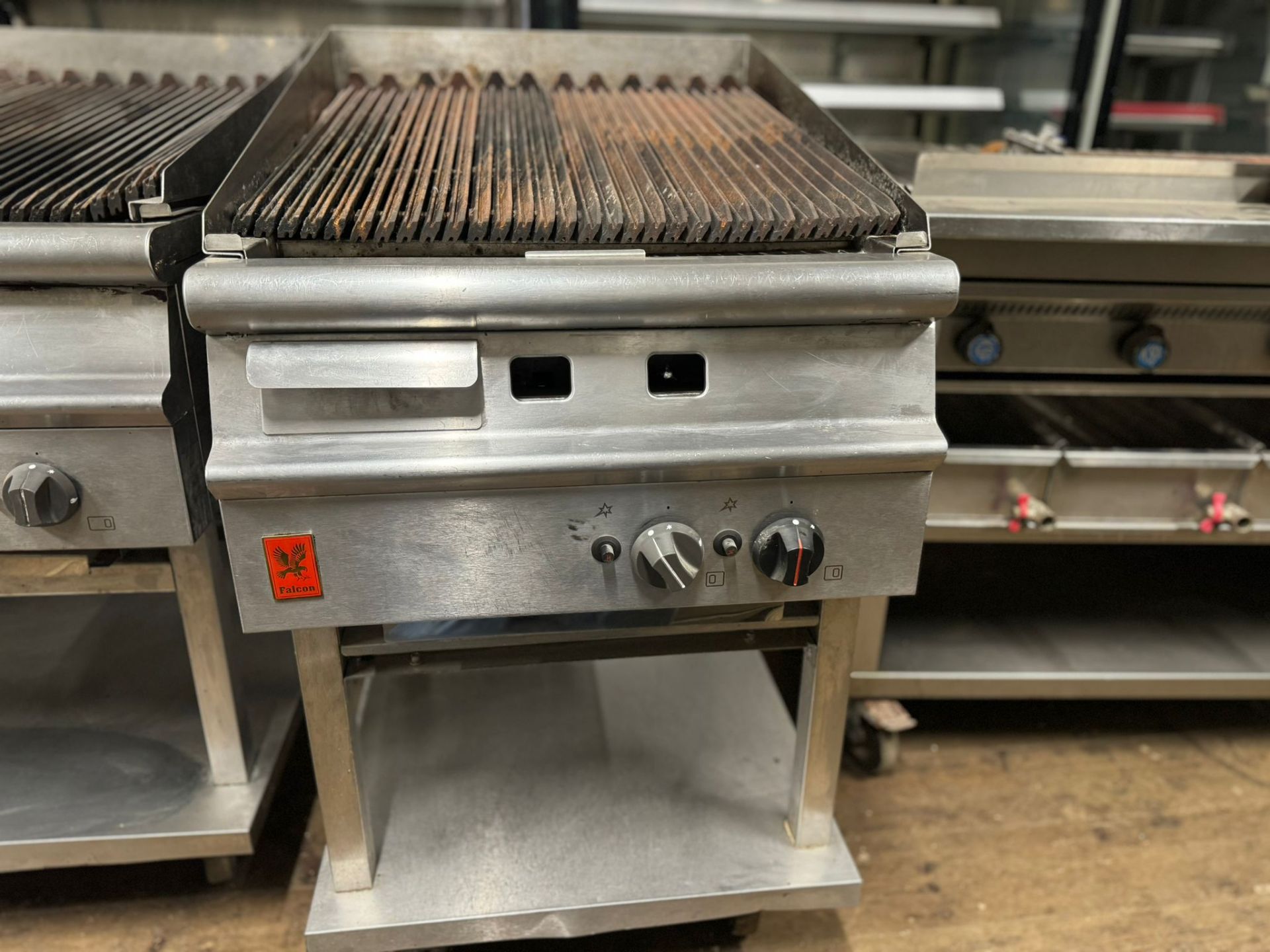 FALCON 60 CM 2 BURNER CHARGRILL - FULLY WORKING - NATURAL GAS  - Bild 5 aus 5