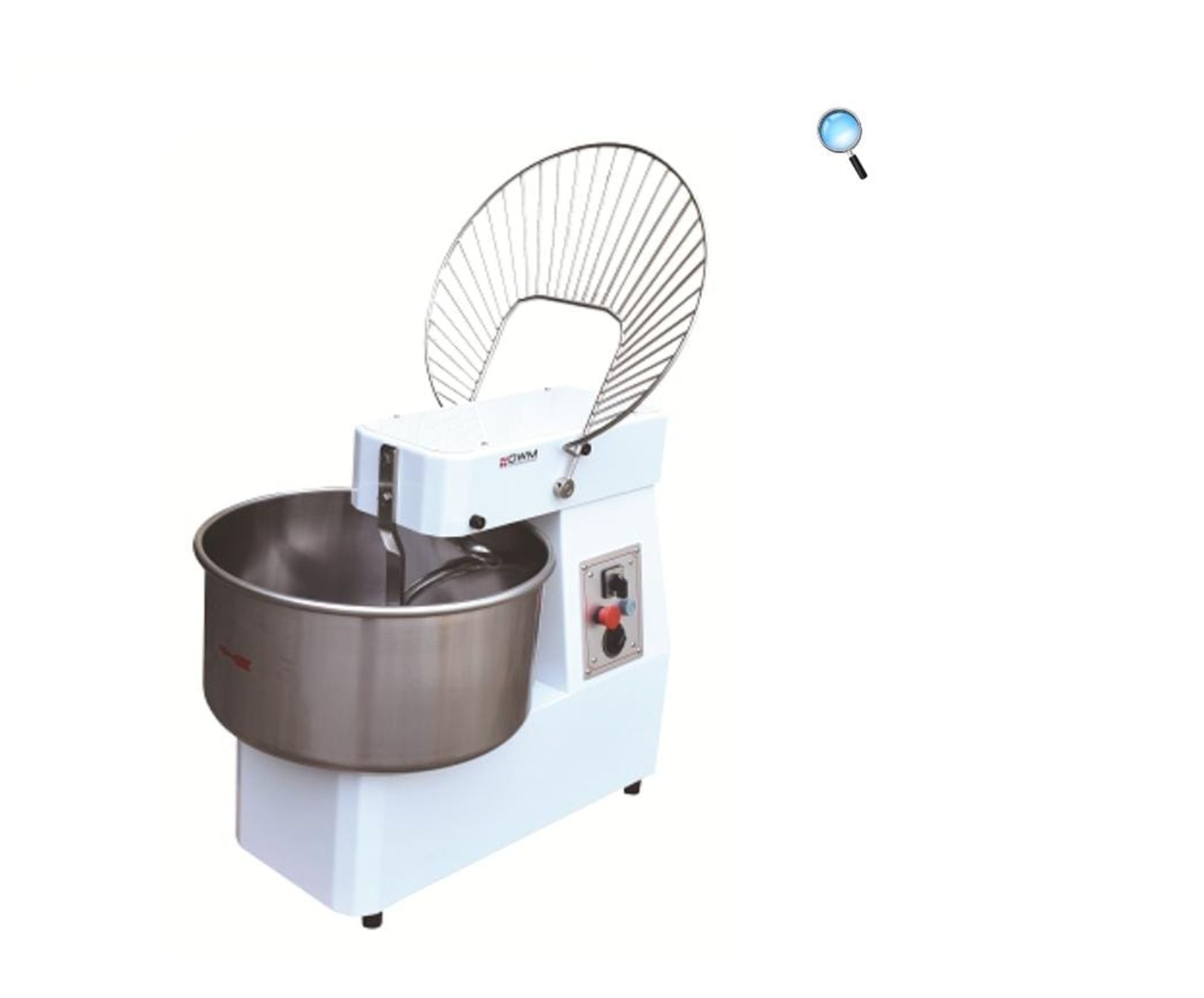 BRAND NEW 30L DOUGH MIXER SPRIAL - ITALIAN MADE - STILL IN BOX - 13 AMP UK PLUG - Bild 4 aus 6