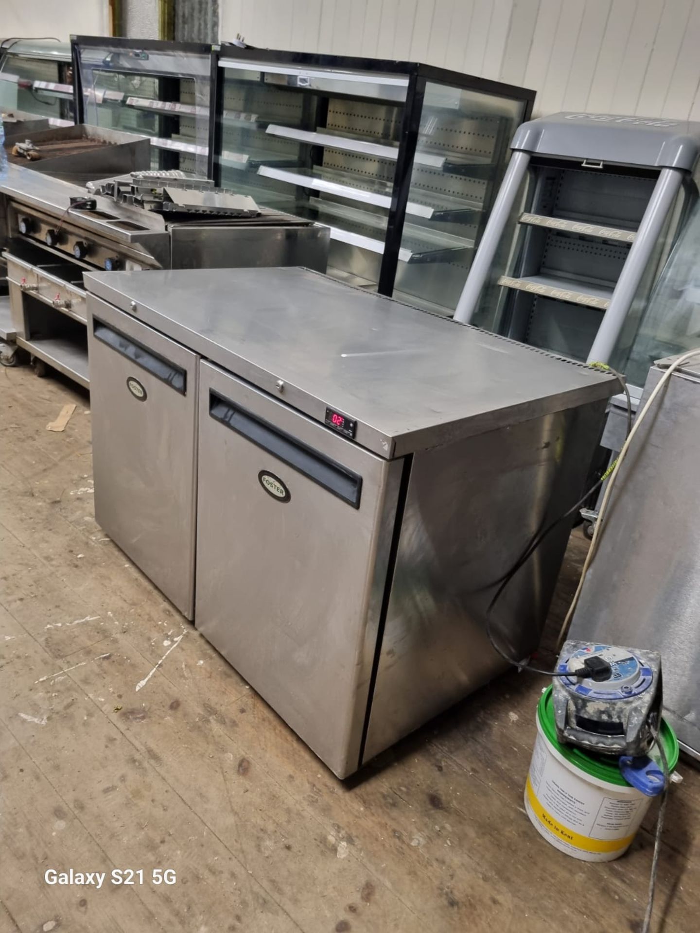 FOSTER HR360 UNDER COUNTER FRIDGE - 1200 MM W 700 MM D - FULLY WORKING - Bild 2 aus 6